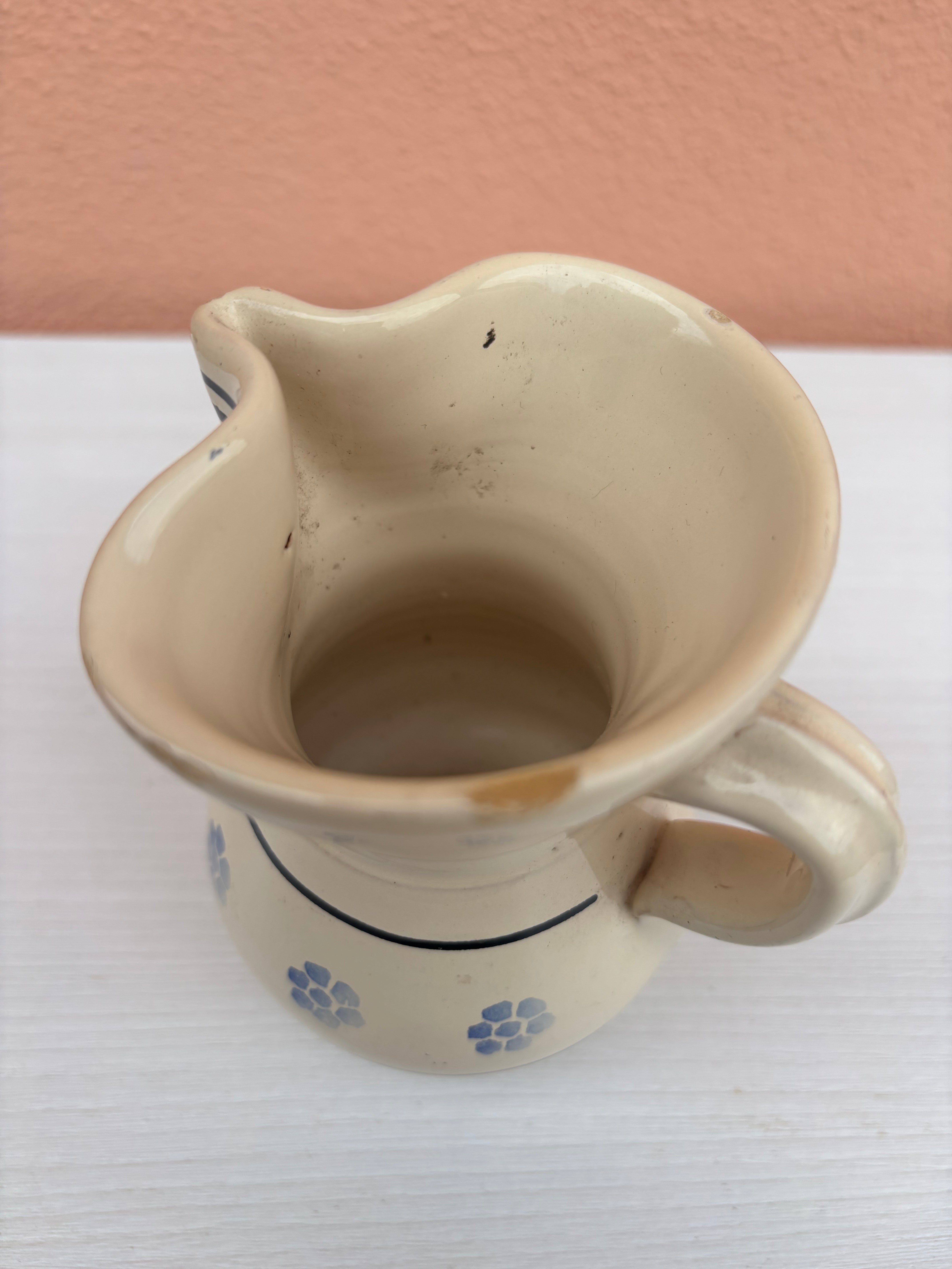 Italian jug, h11 cm.
