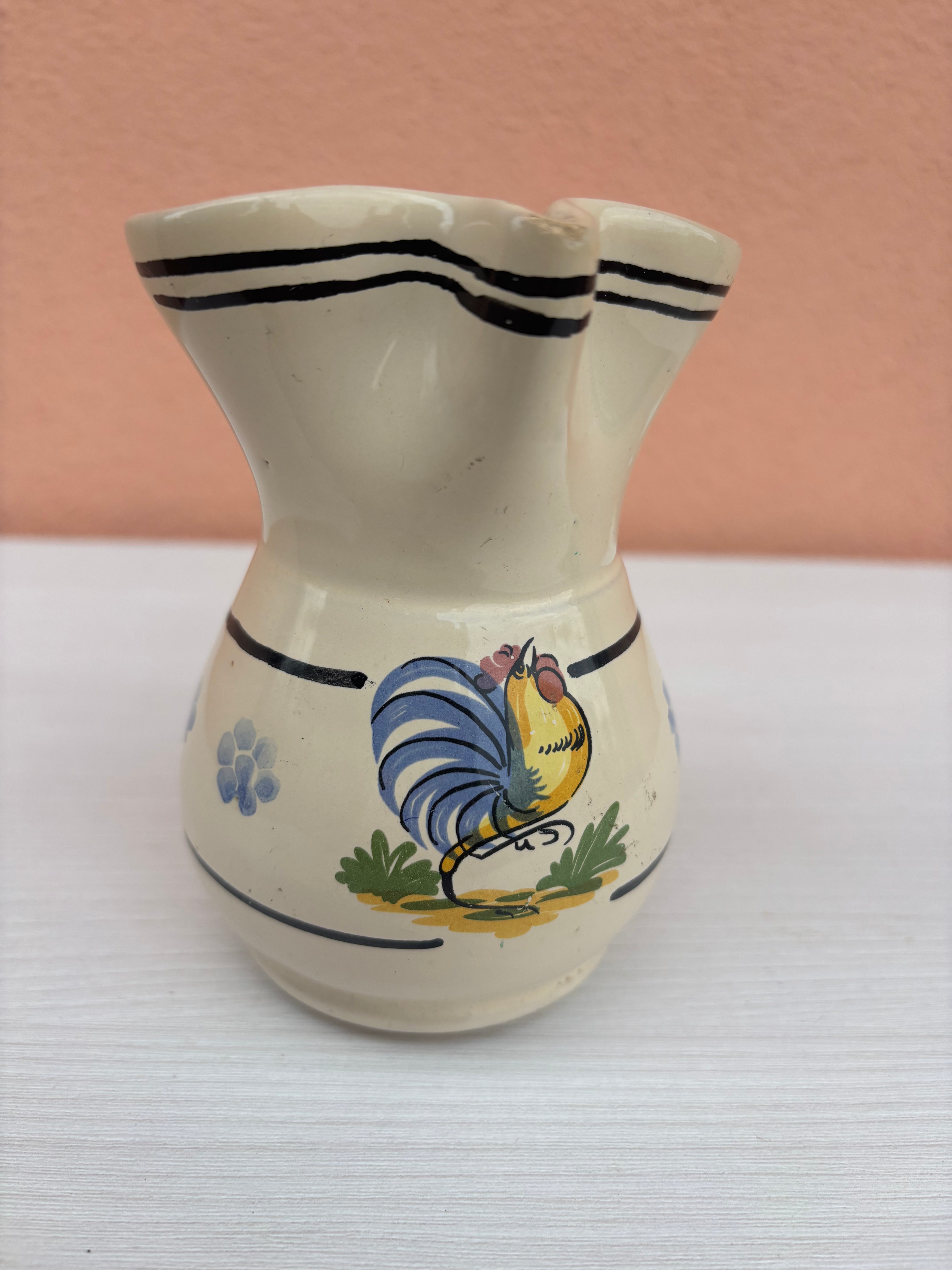 Italian jug, h11 cm.