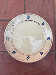 Italiensk fad/tallerken, Ø22 cm.