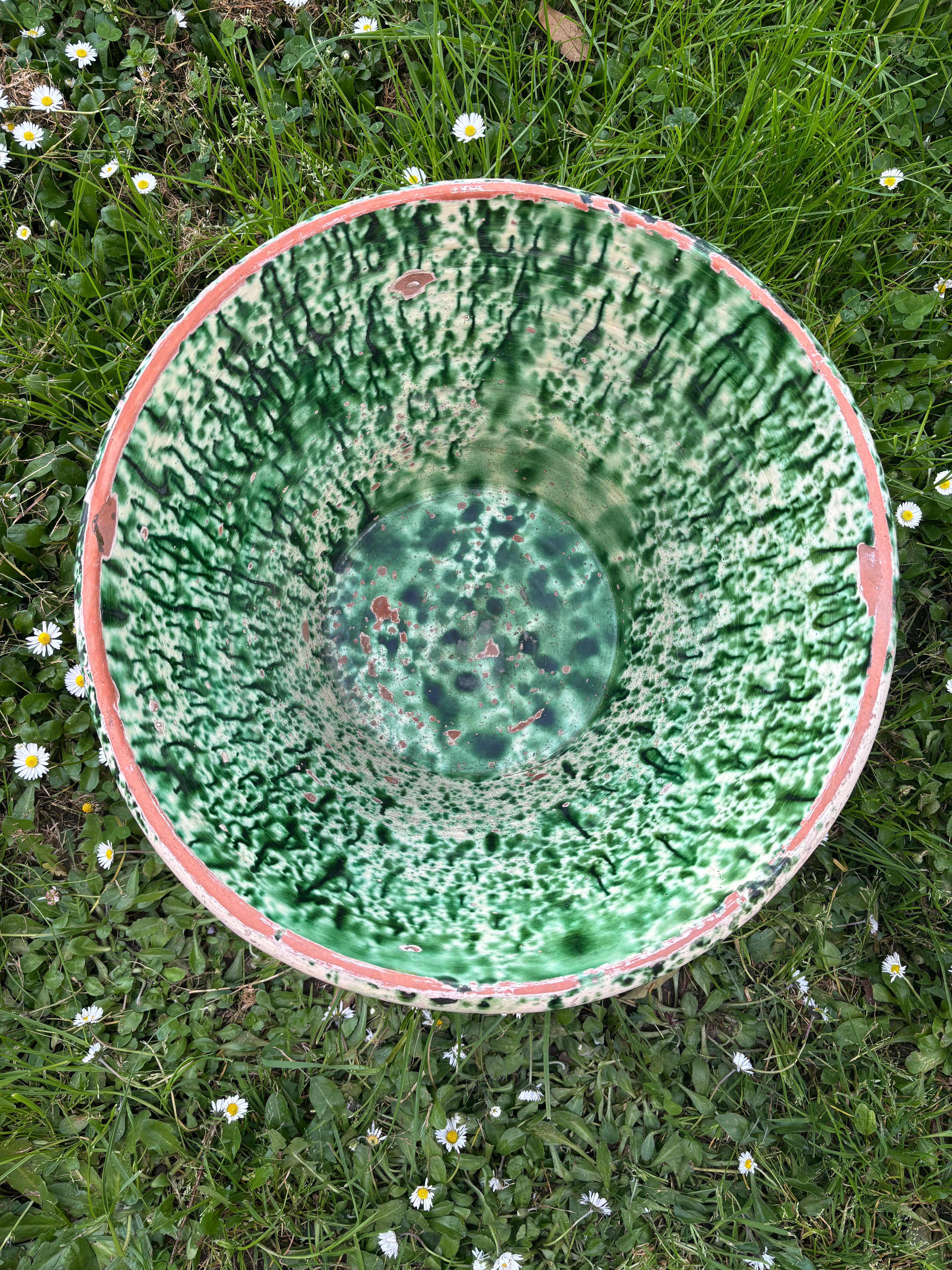 Italiensk fad, Ø43 cm.