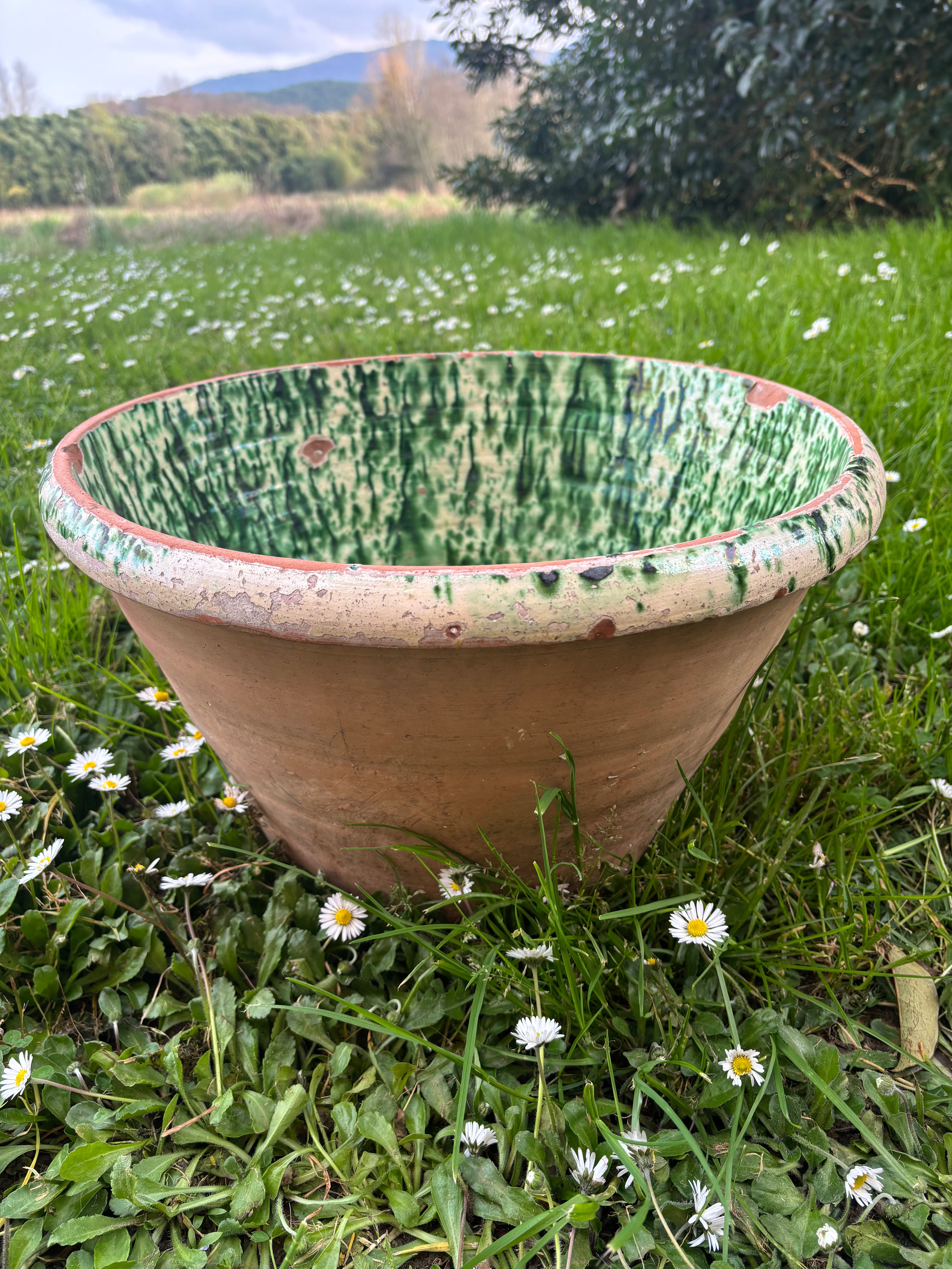 Italiensk fad, Ø43 cm.