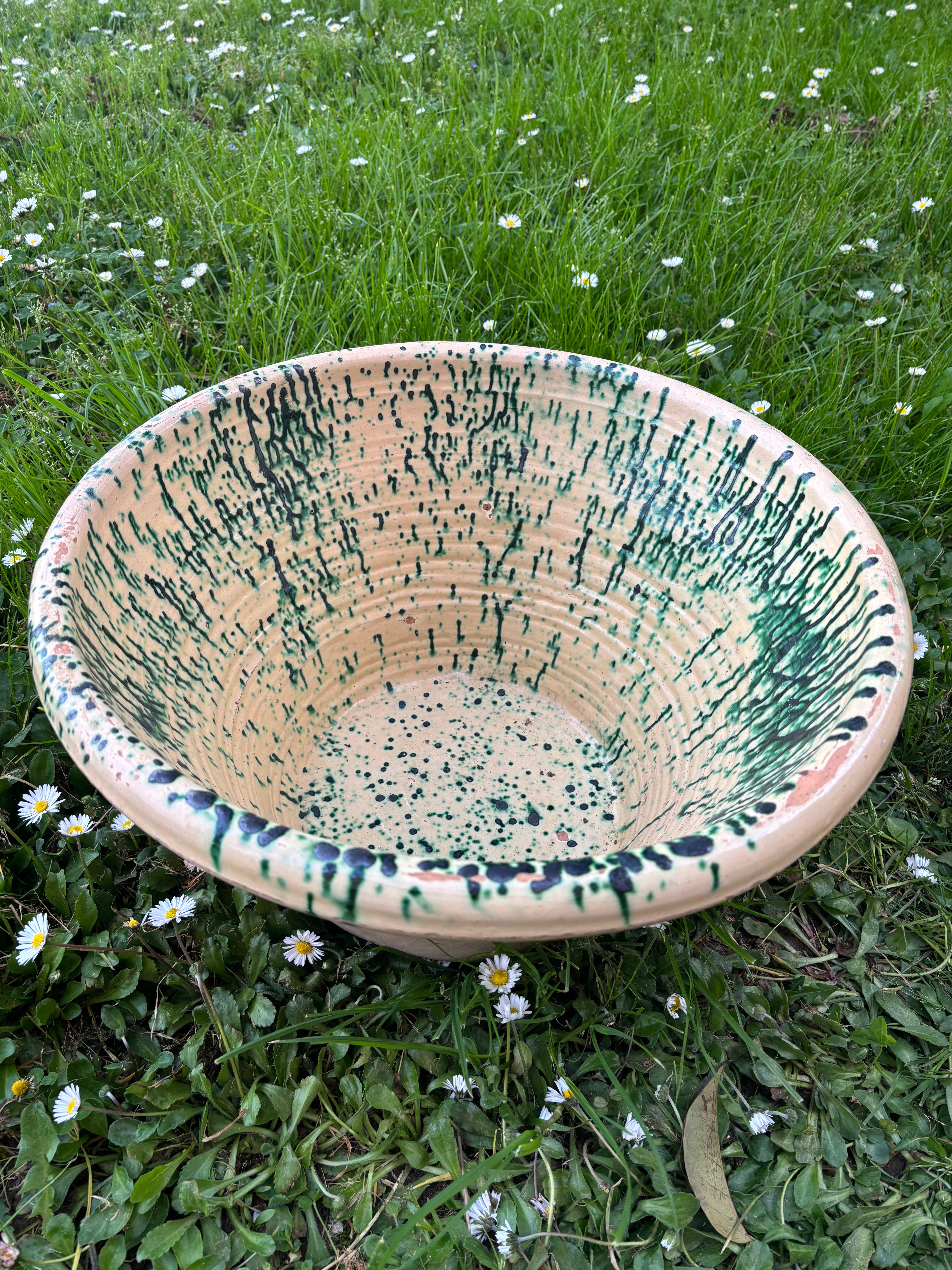 Italiensk tallerken, Ø45 cm.