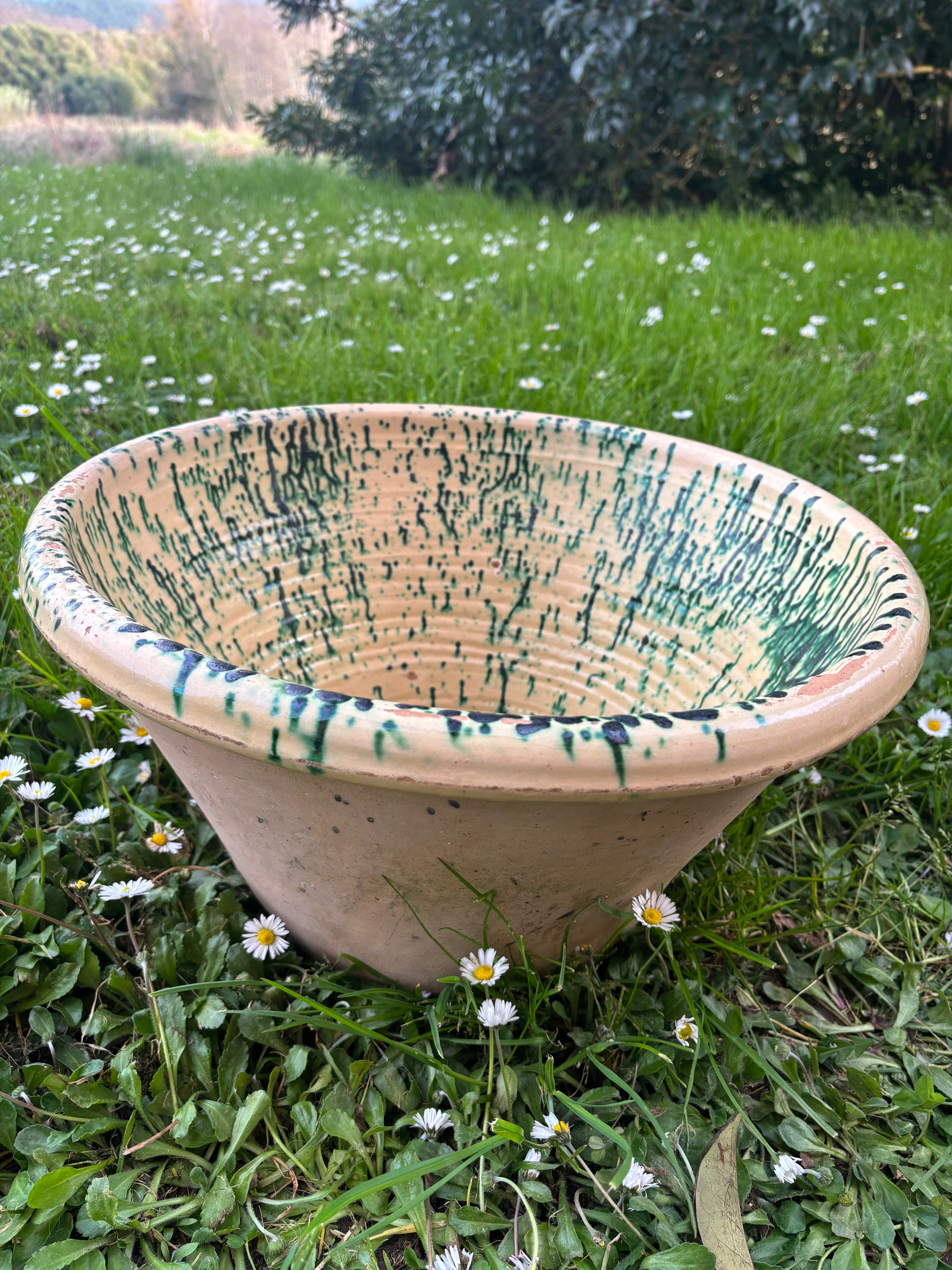 Italiensk tallerken, Ø45 cm.