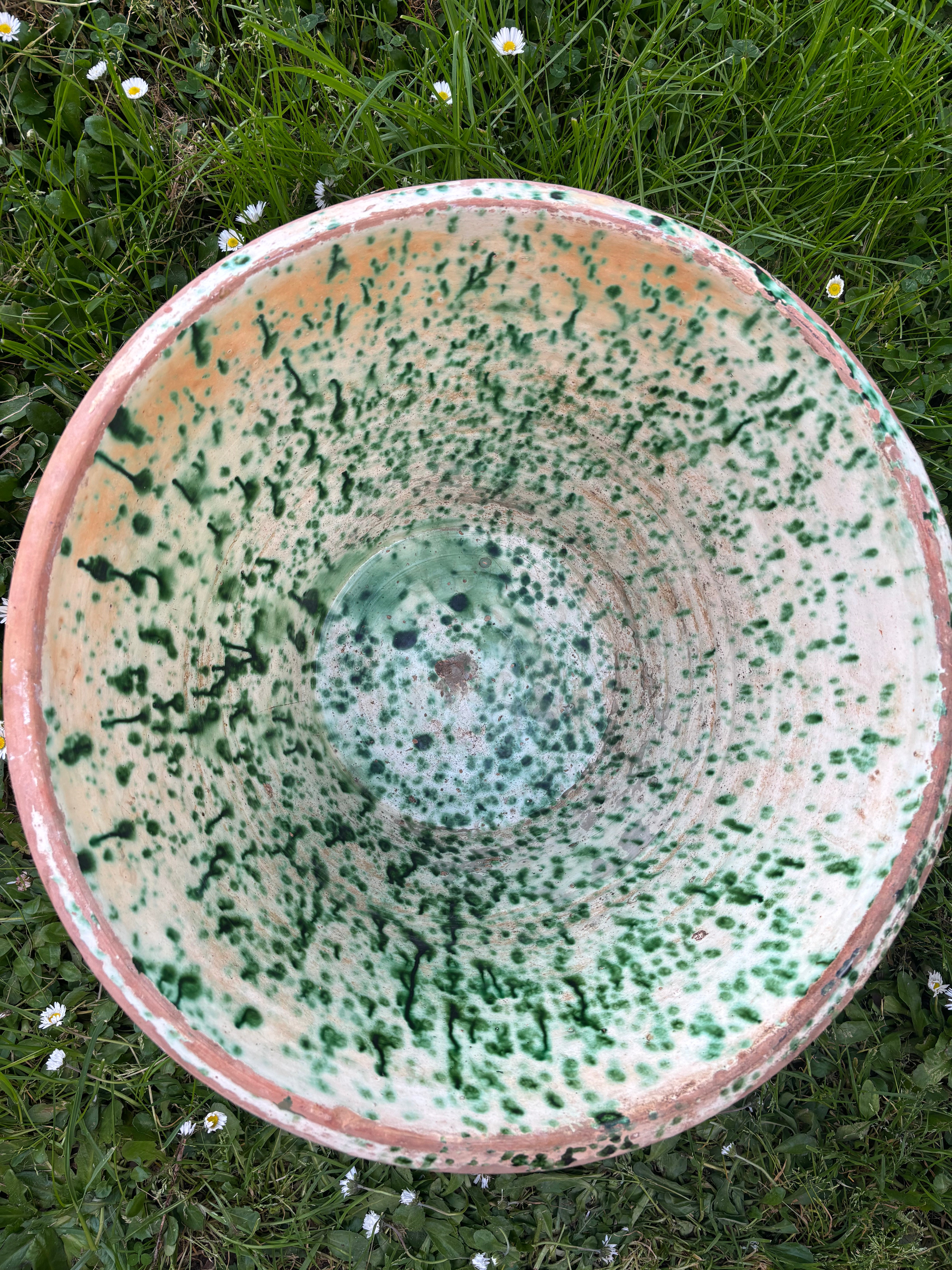 Italiensk fat, Ø46 cm.
