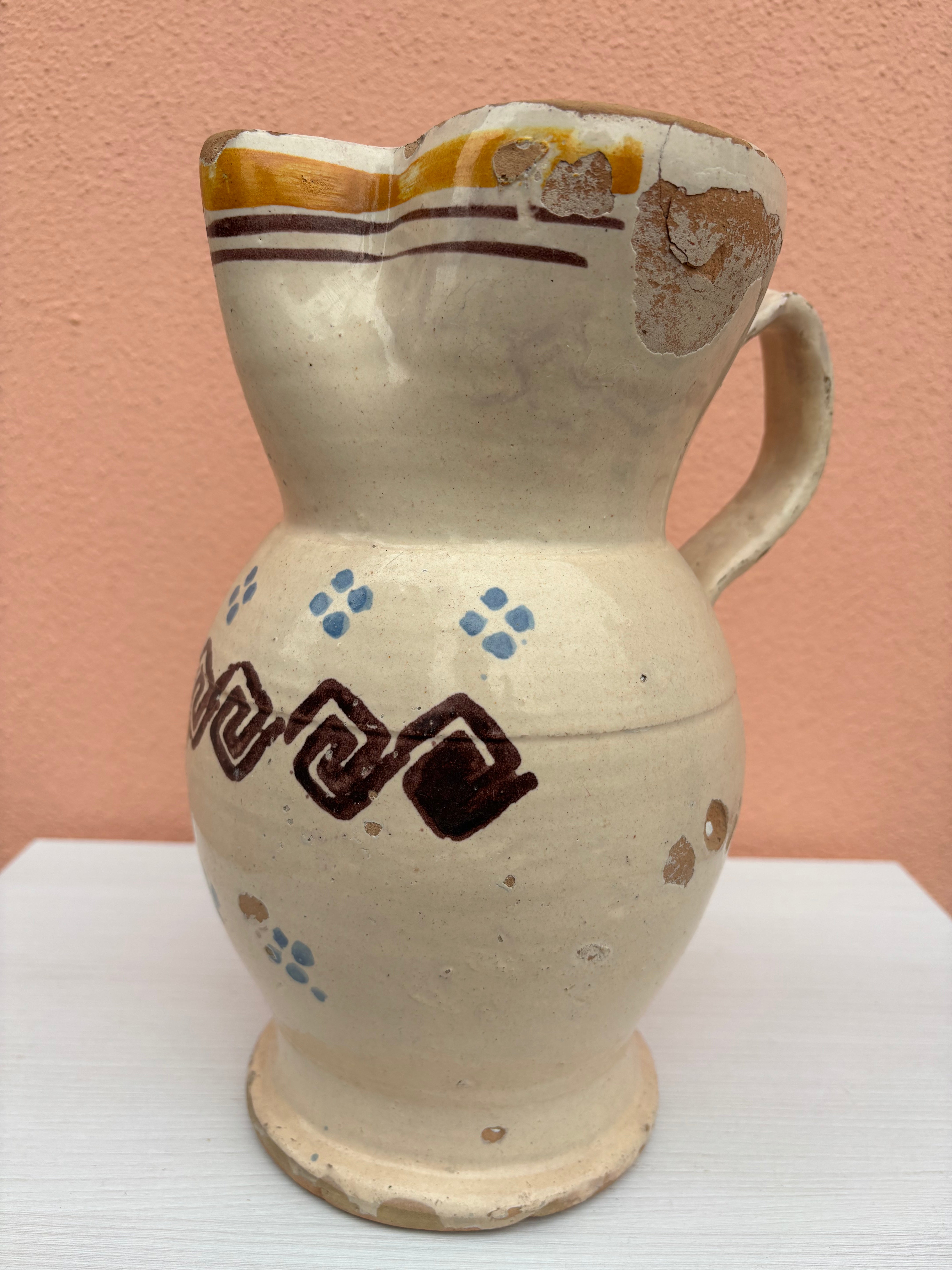 Italiensk kande, h26 cm.