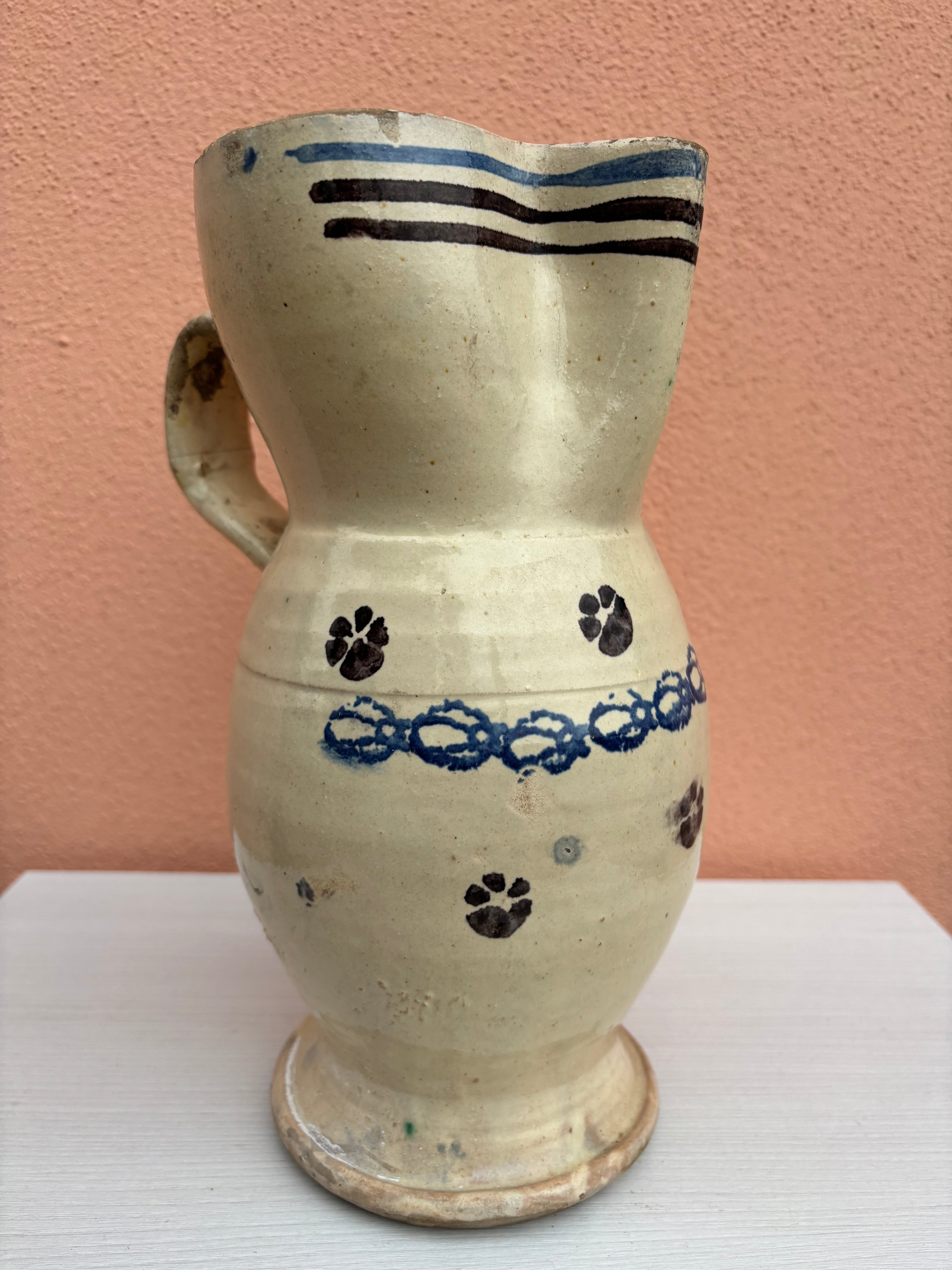 Italiensk kande, h27cm.