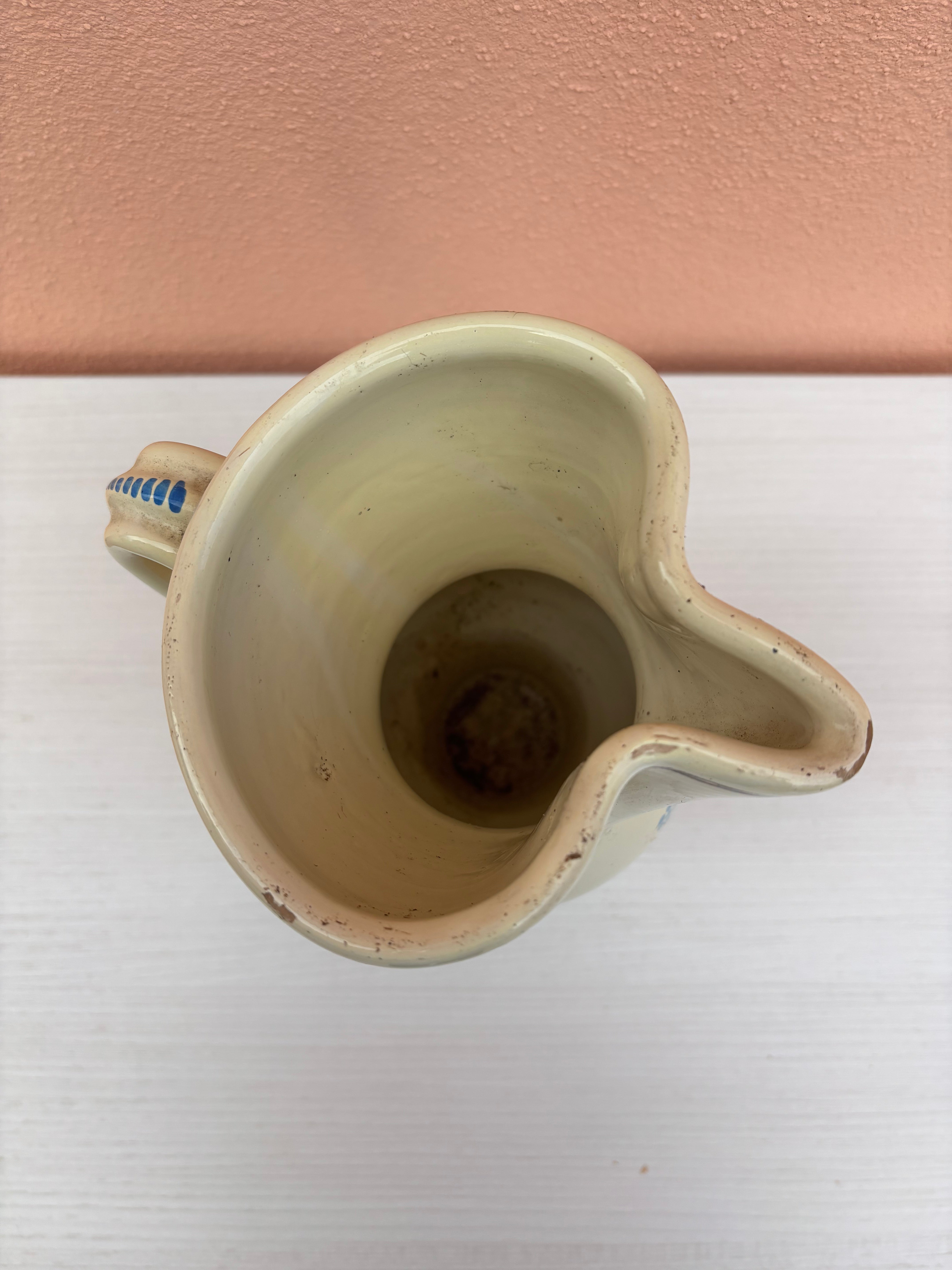 Italiensk kande, h21 cm.