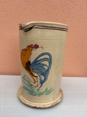Italiensk kande, h19 cm.