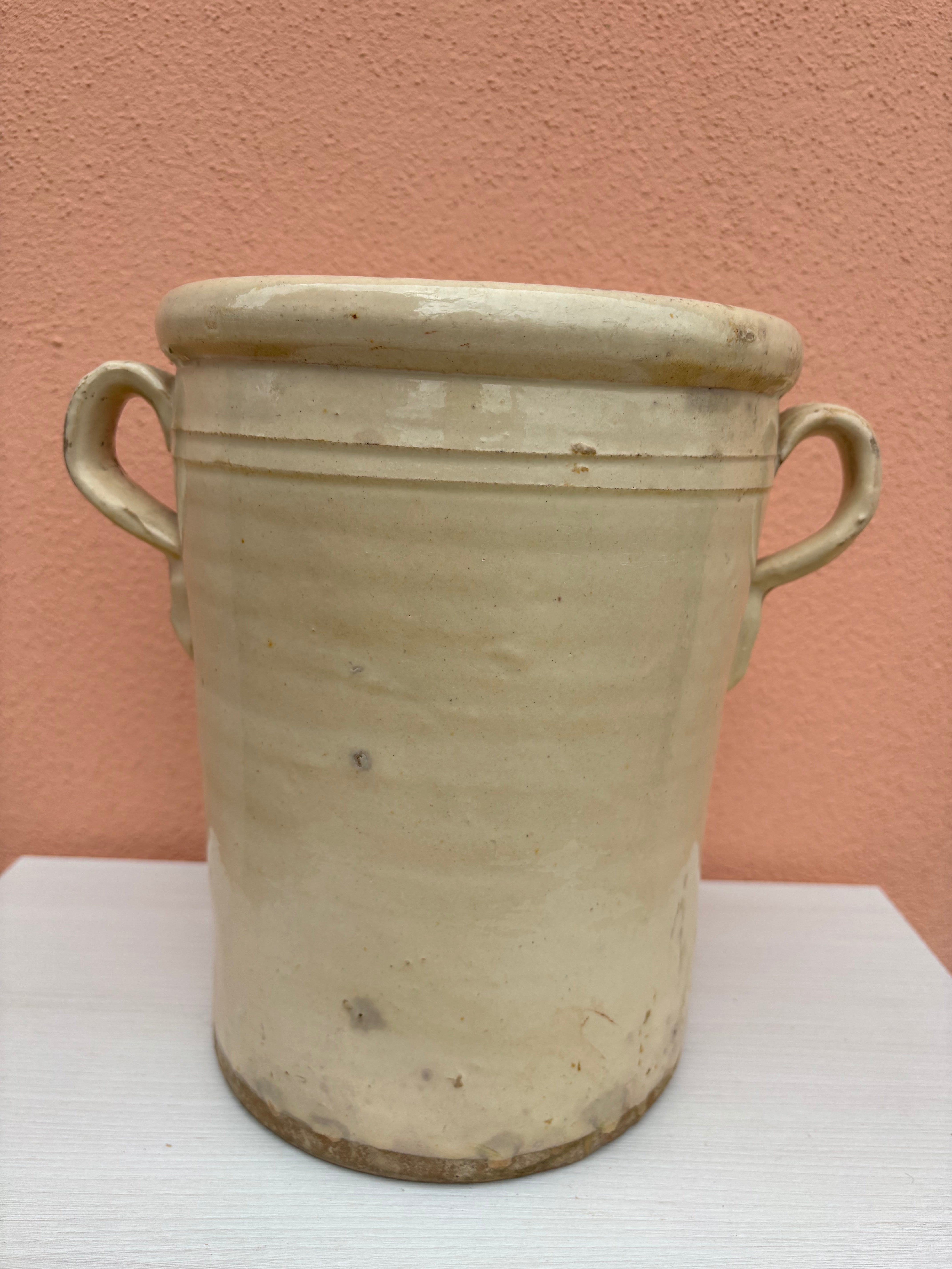 Italiensk krukke, h25 cm.
