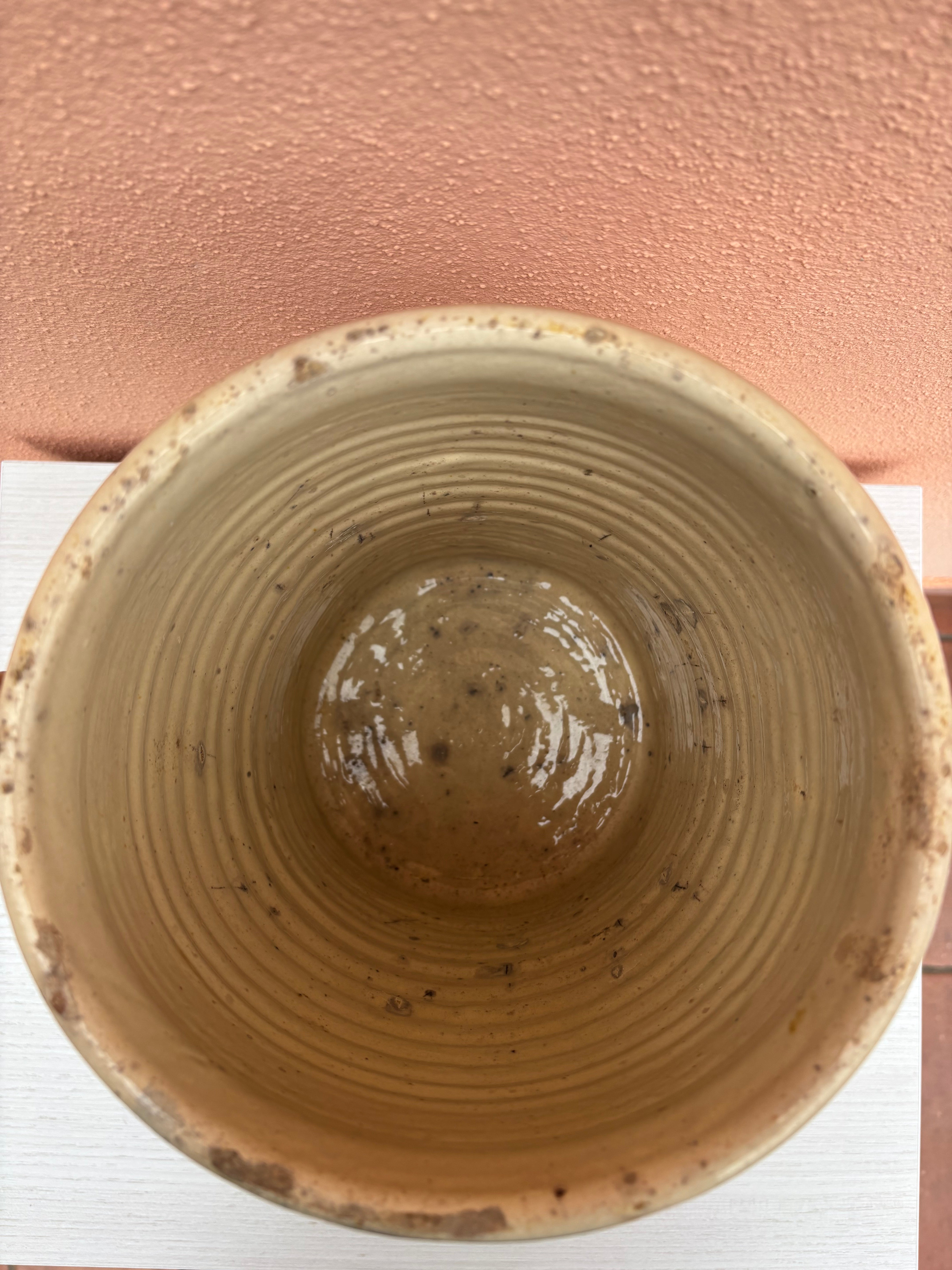 Italiensk krukke, h25 cm.