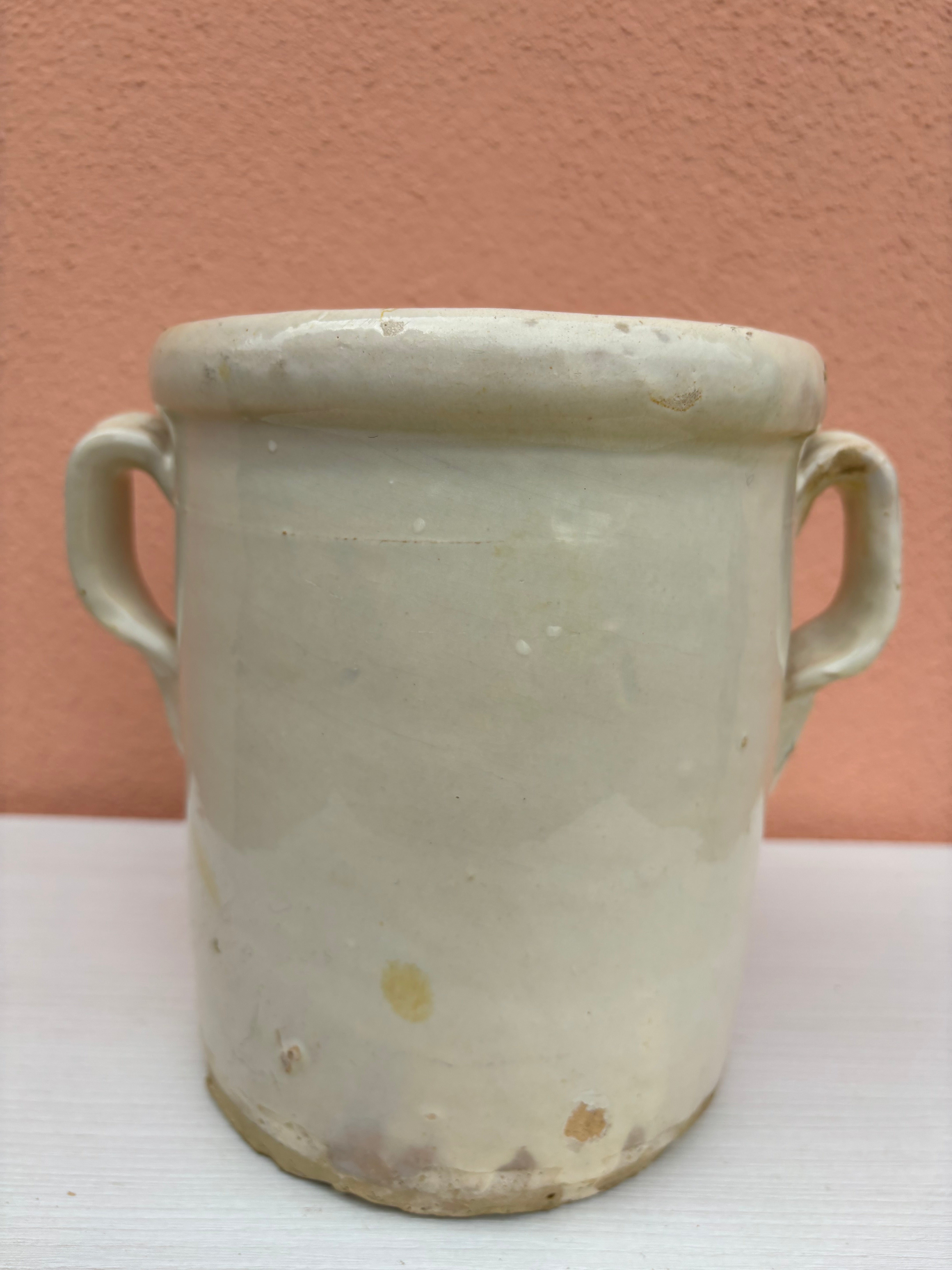 Italiensk krukke, h18 cm.