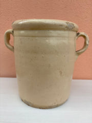 Italiensk krukke, h19 cm.