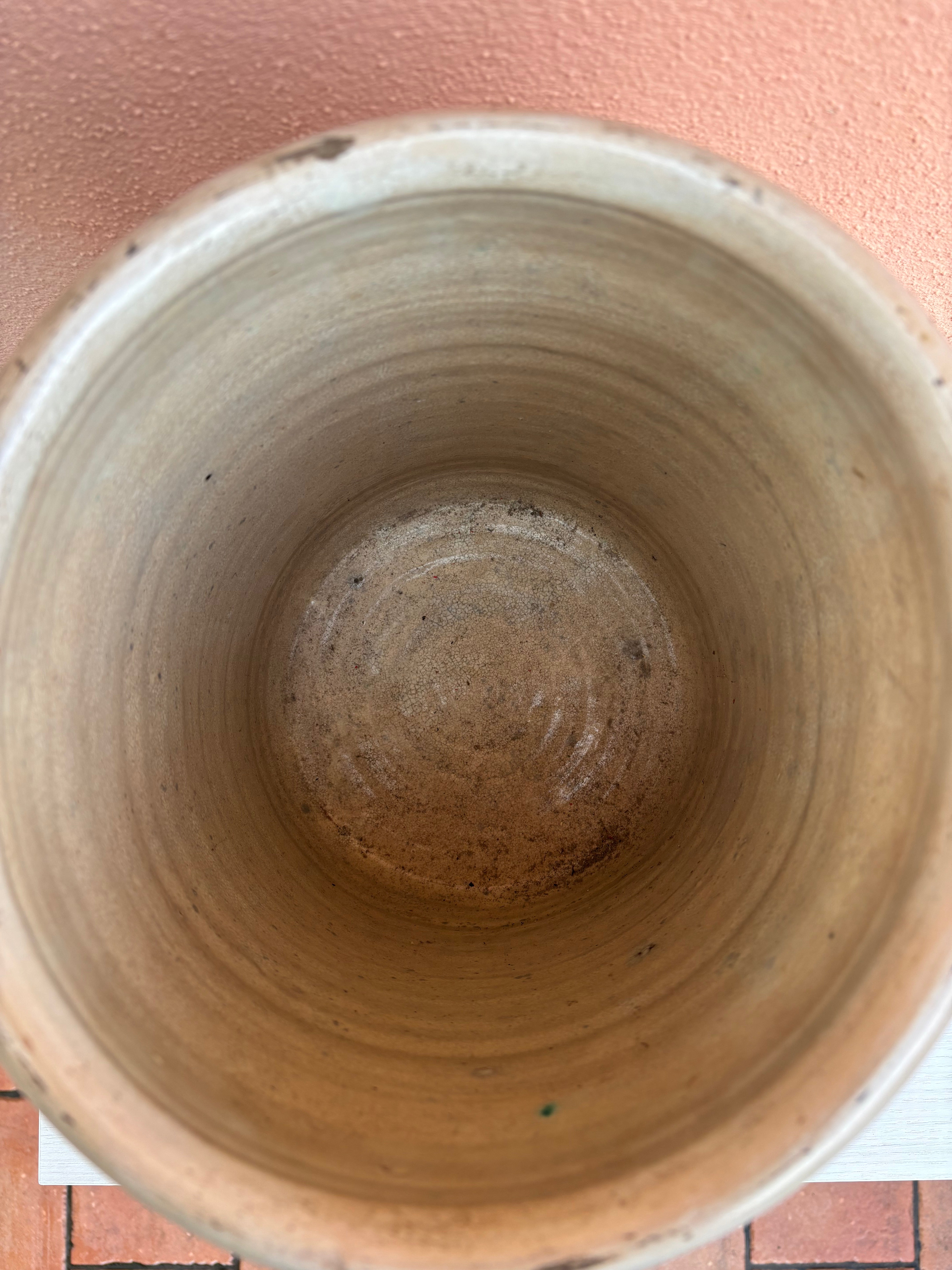 Italiensk krukke, h28 cm.