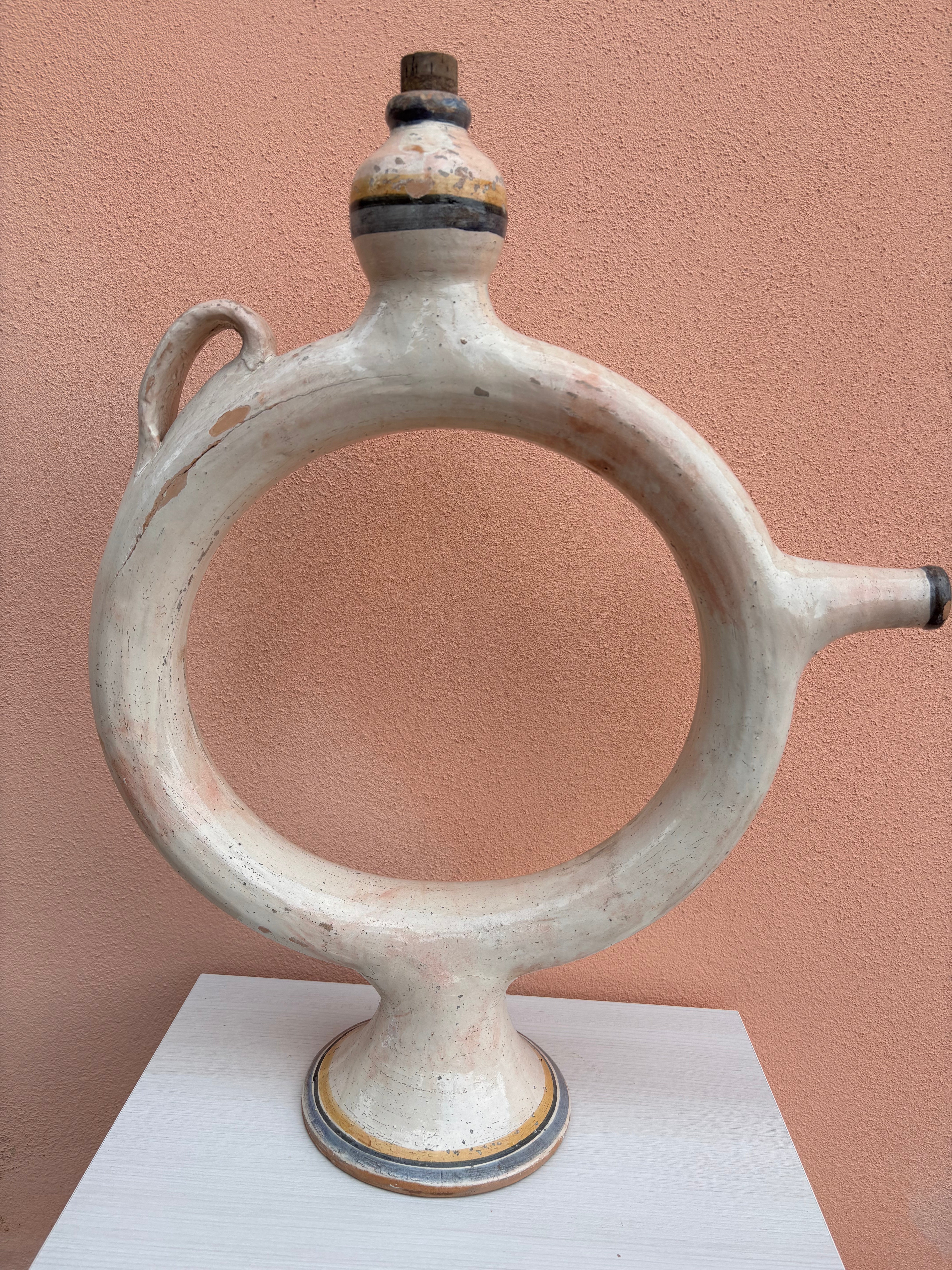 Italiensk oljekanne, h61 cm.