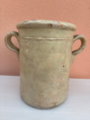 Italiensk krukke, h20 cm.
