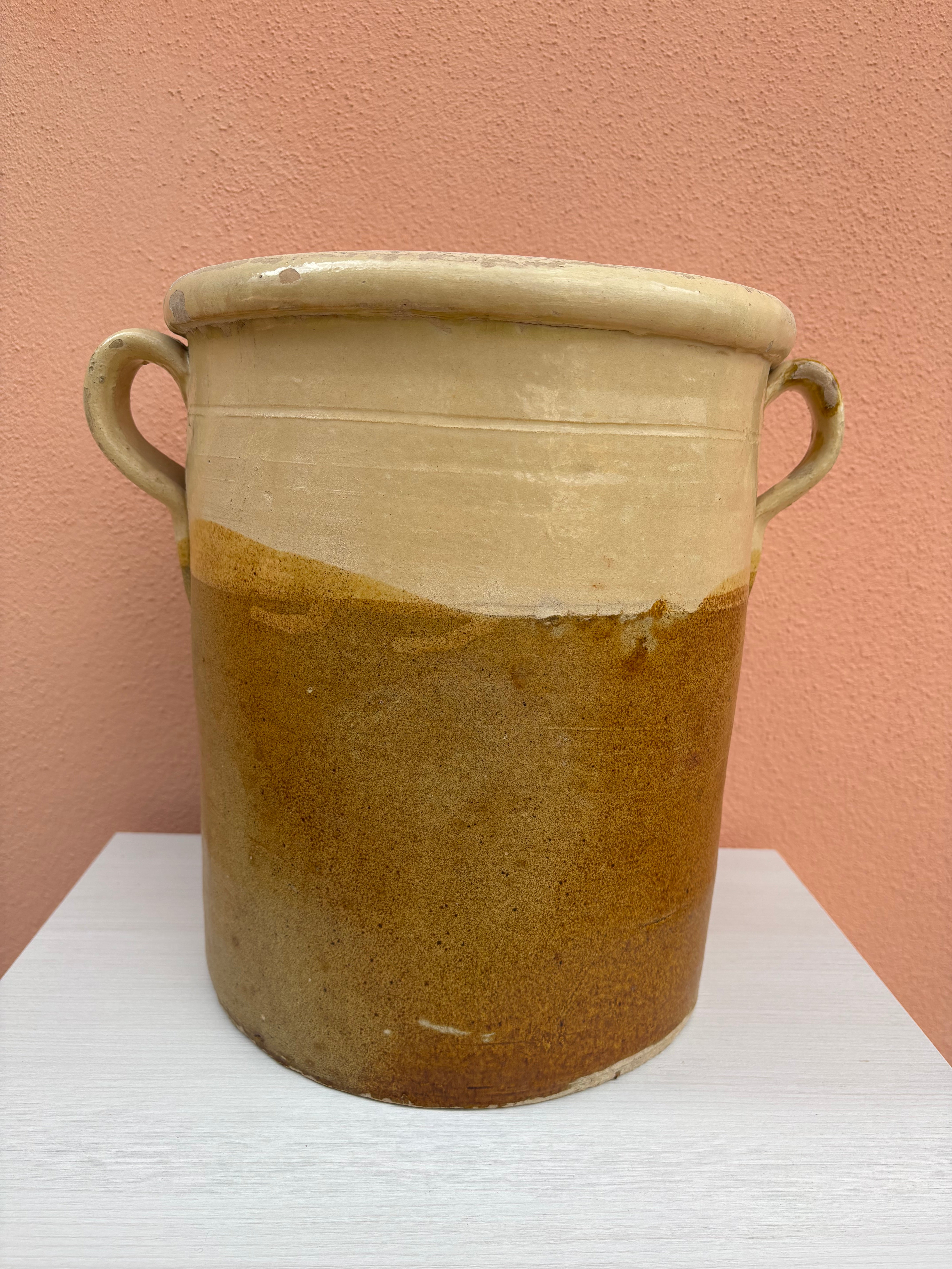 Italiensk krukke, h32 cm.