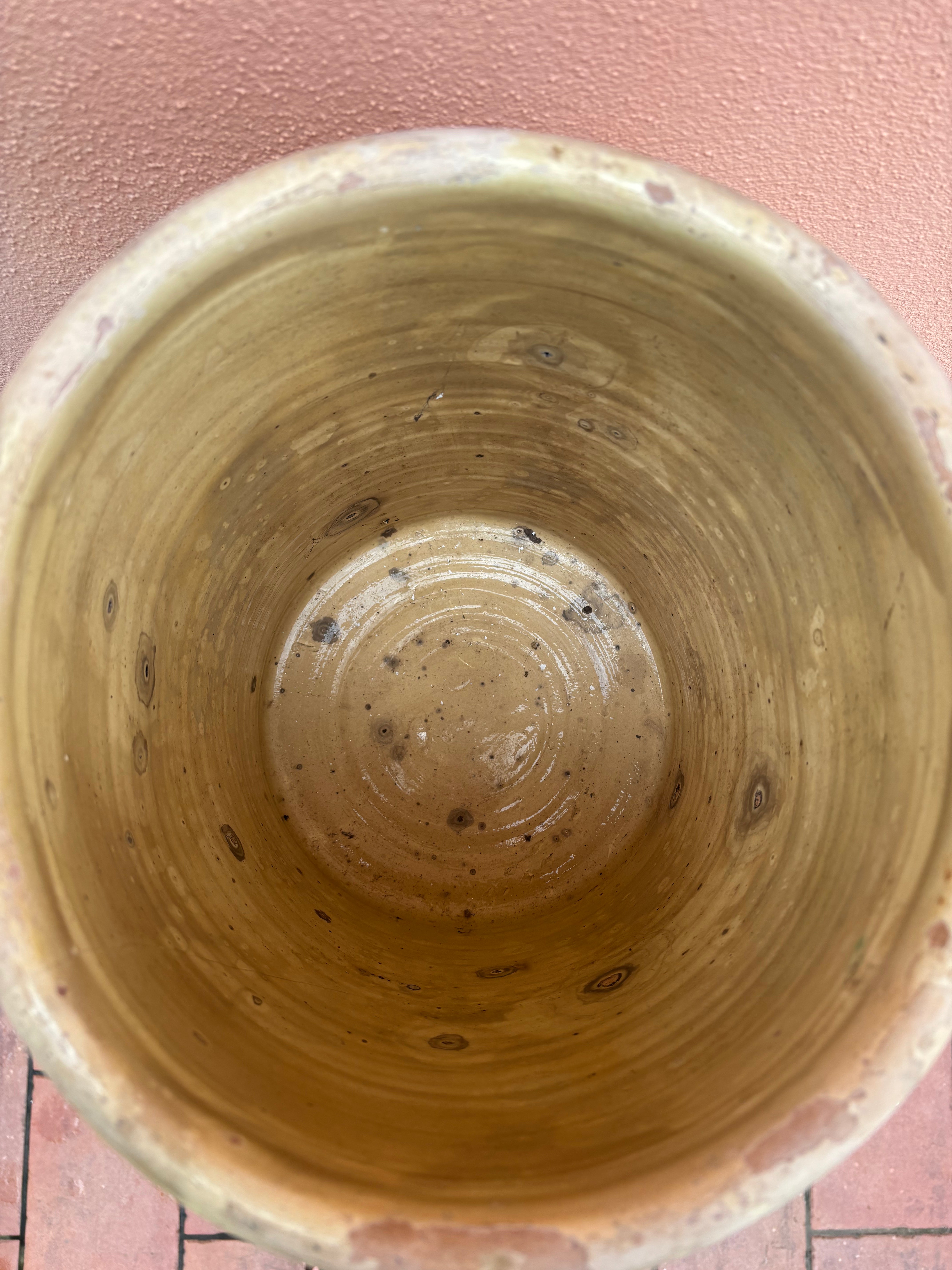 Italiensk krukke, h34 cm.