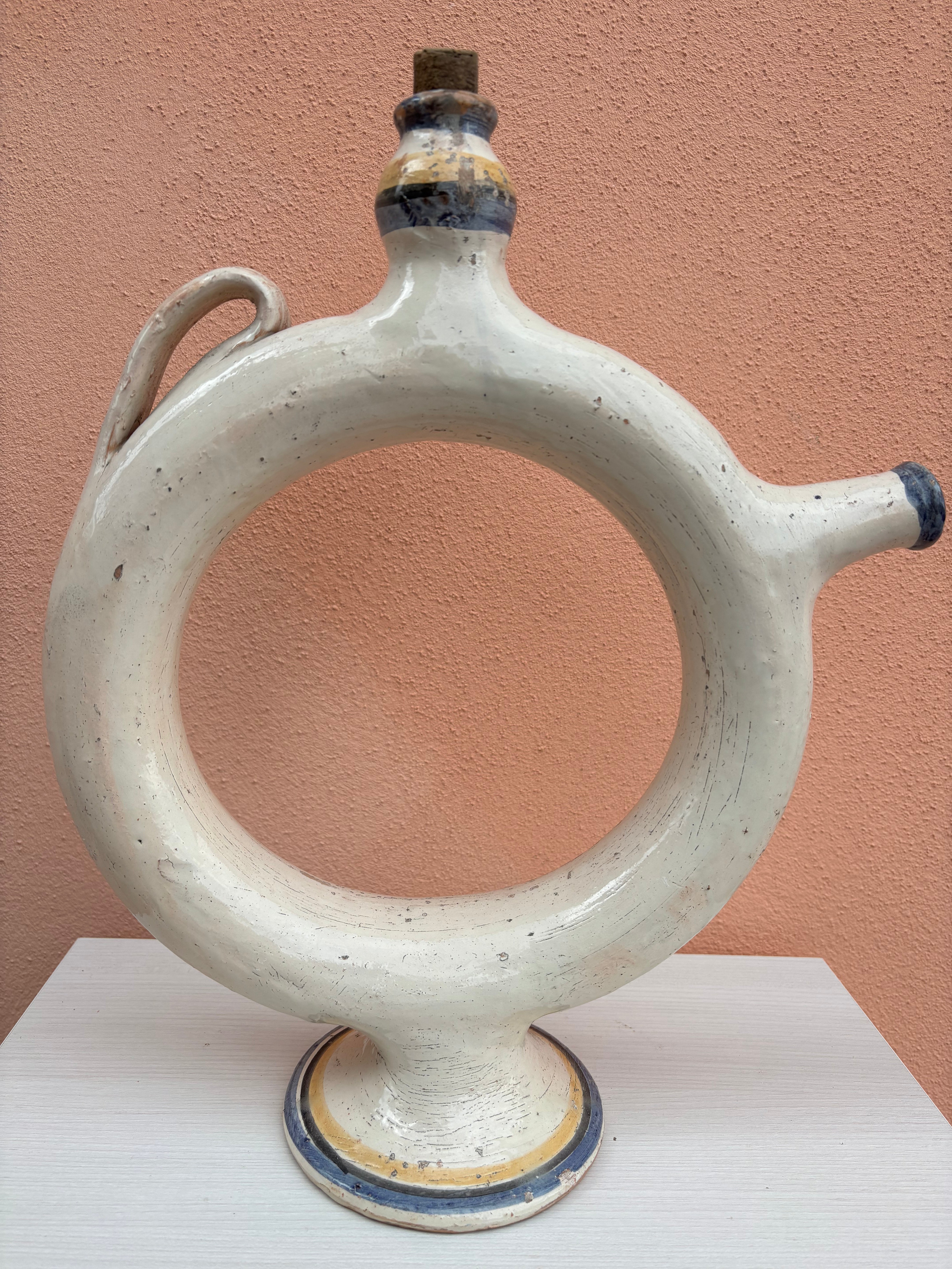 Italian oil cruet, h40 cm.
