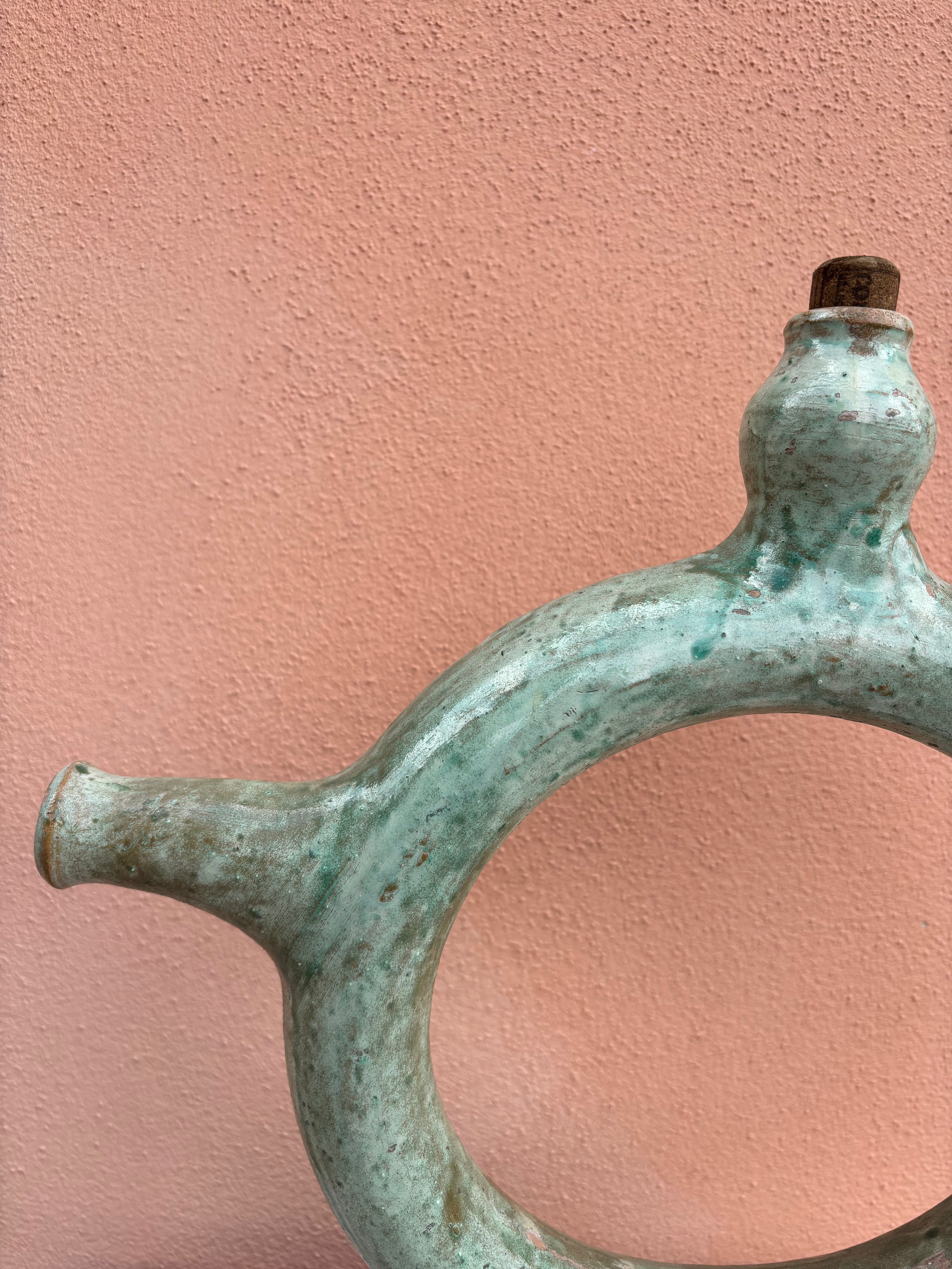 Italiensk oljekanne, h40 cm.