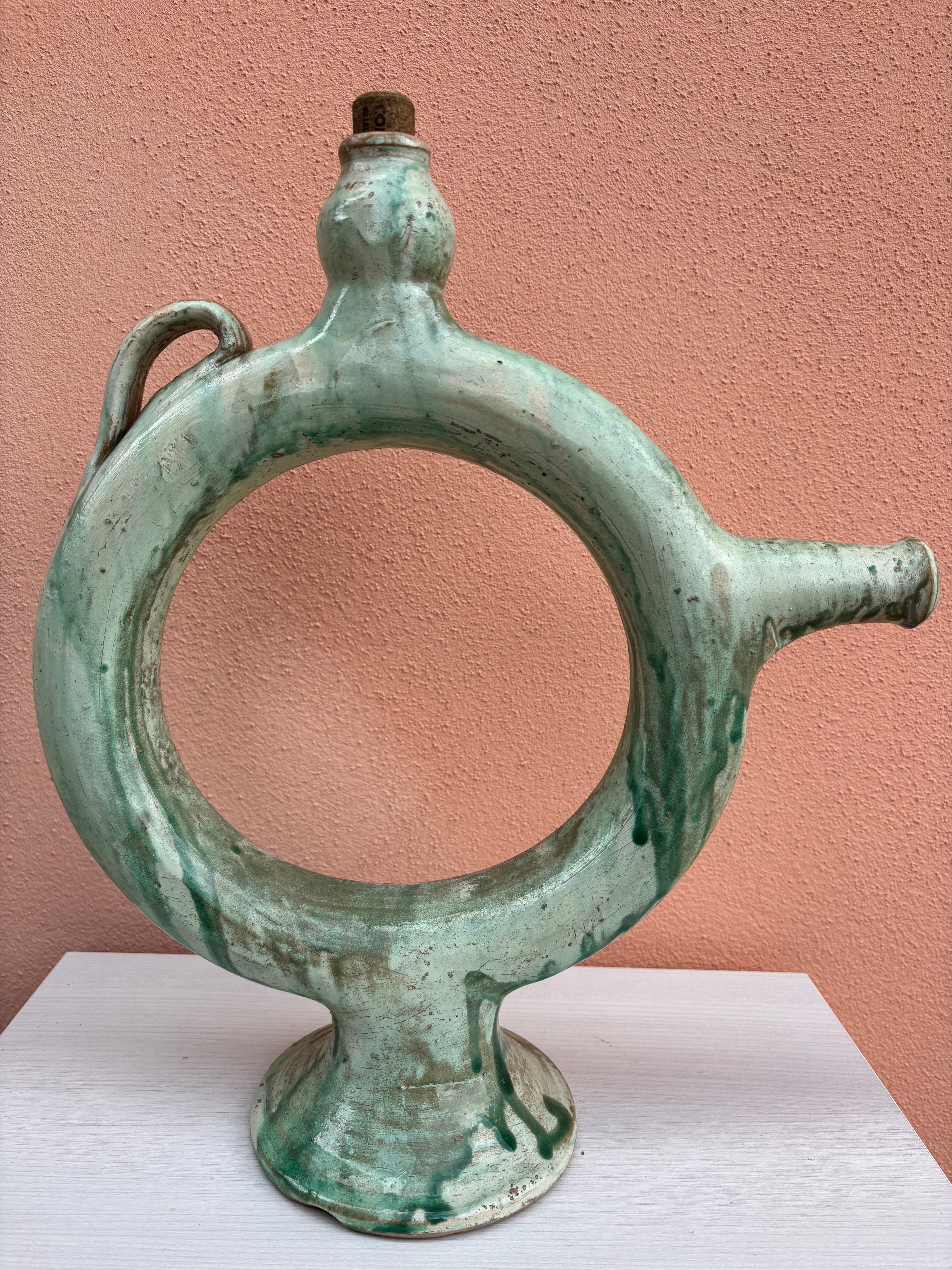 Italiensk oljekanne, h40 cm.
