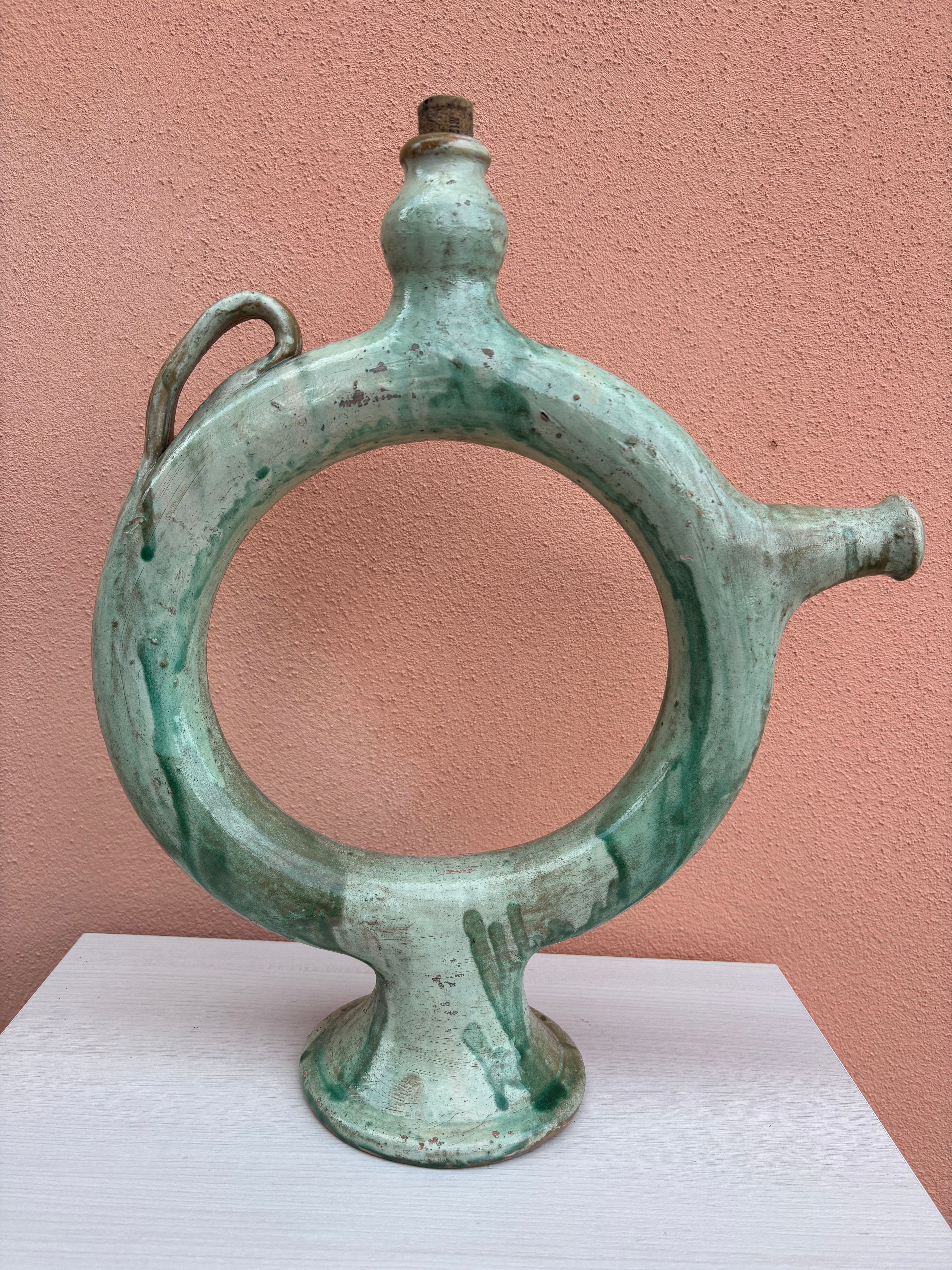 Italiensk oliekande, h43 cm.