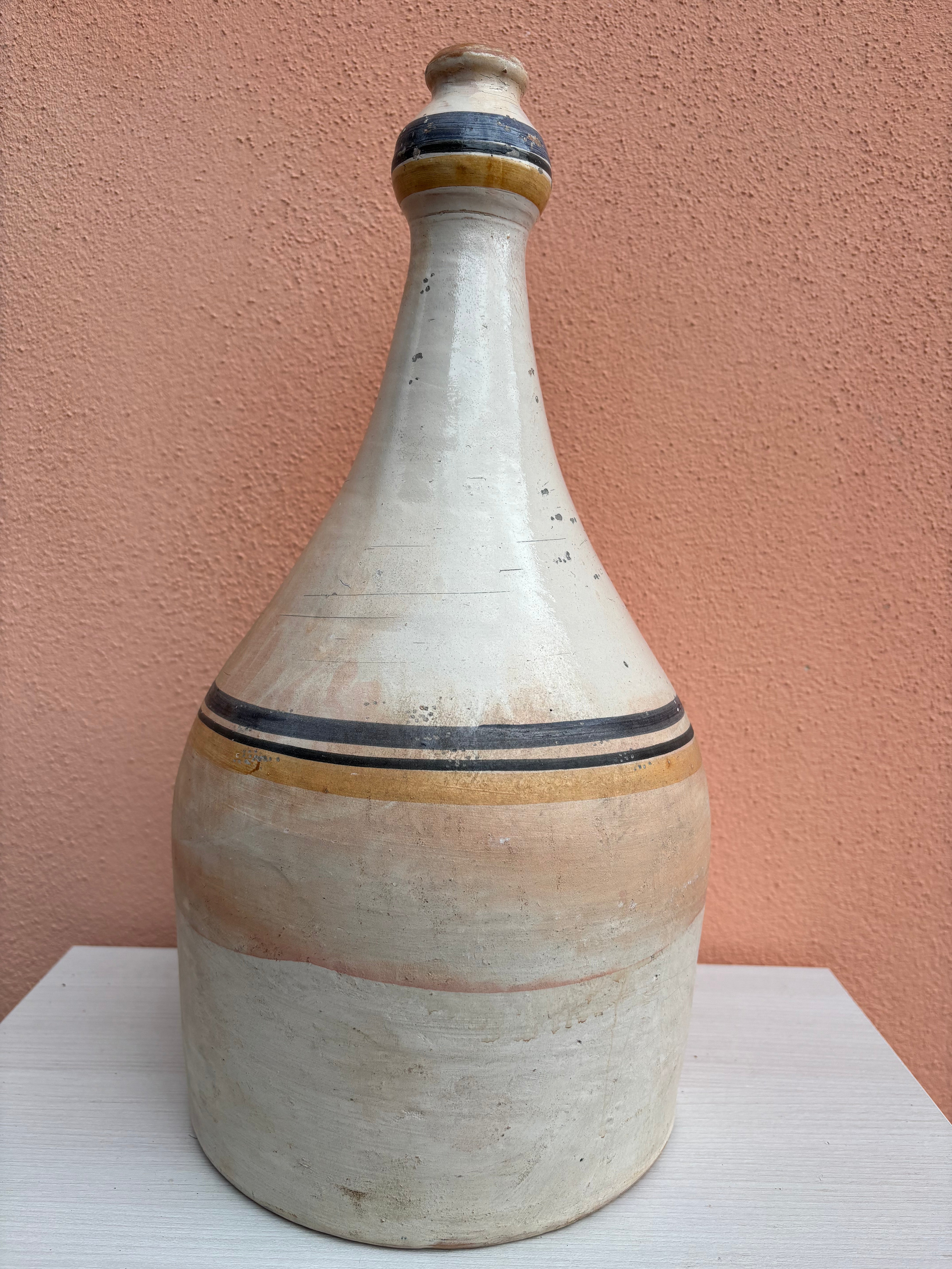 Italian oil cruet, h41 cm.