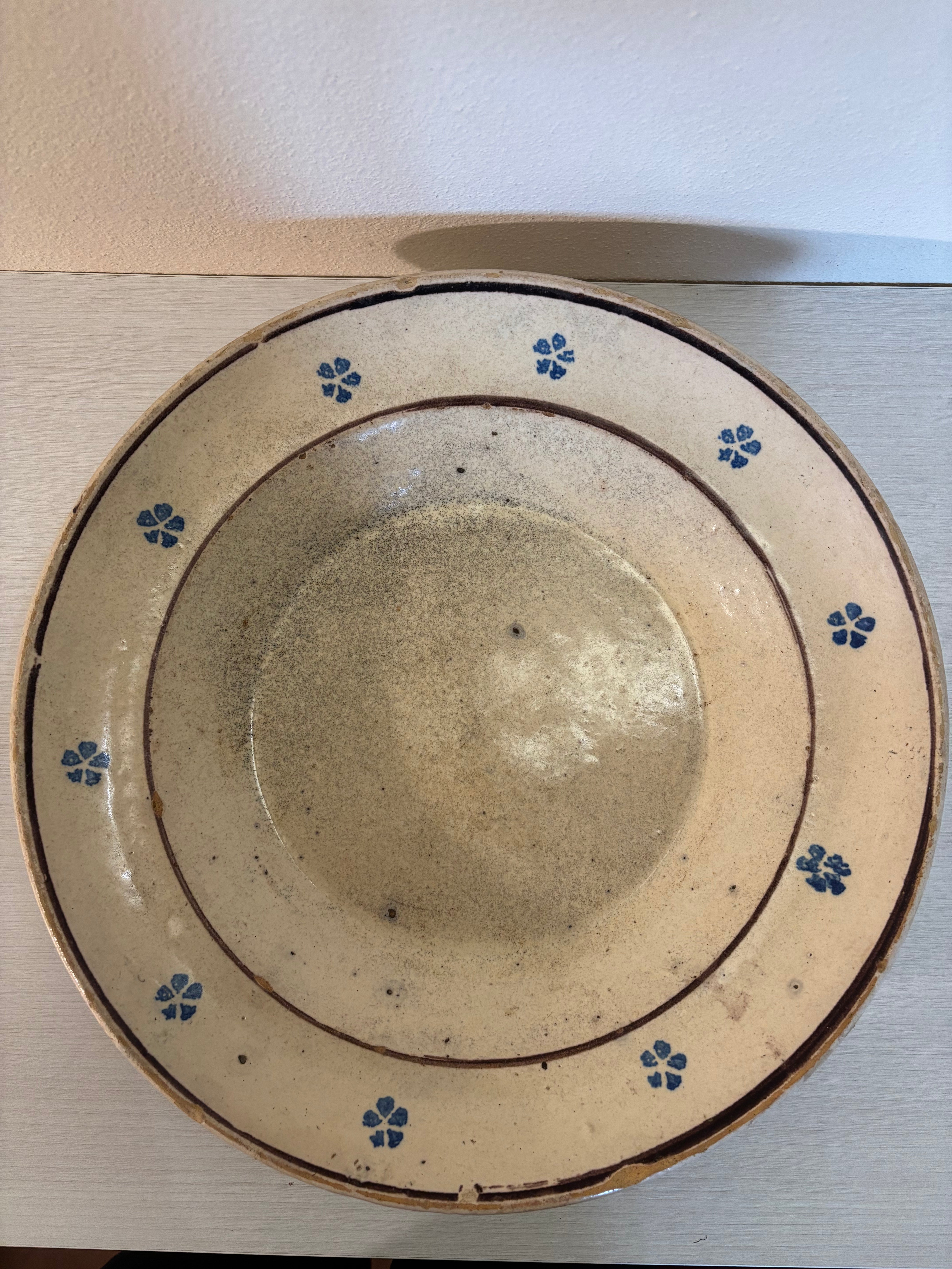 Italian dish, Ø35 cm.