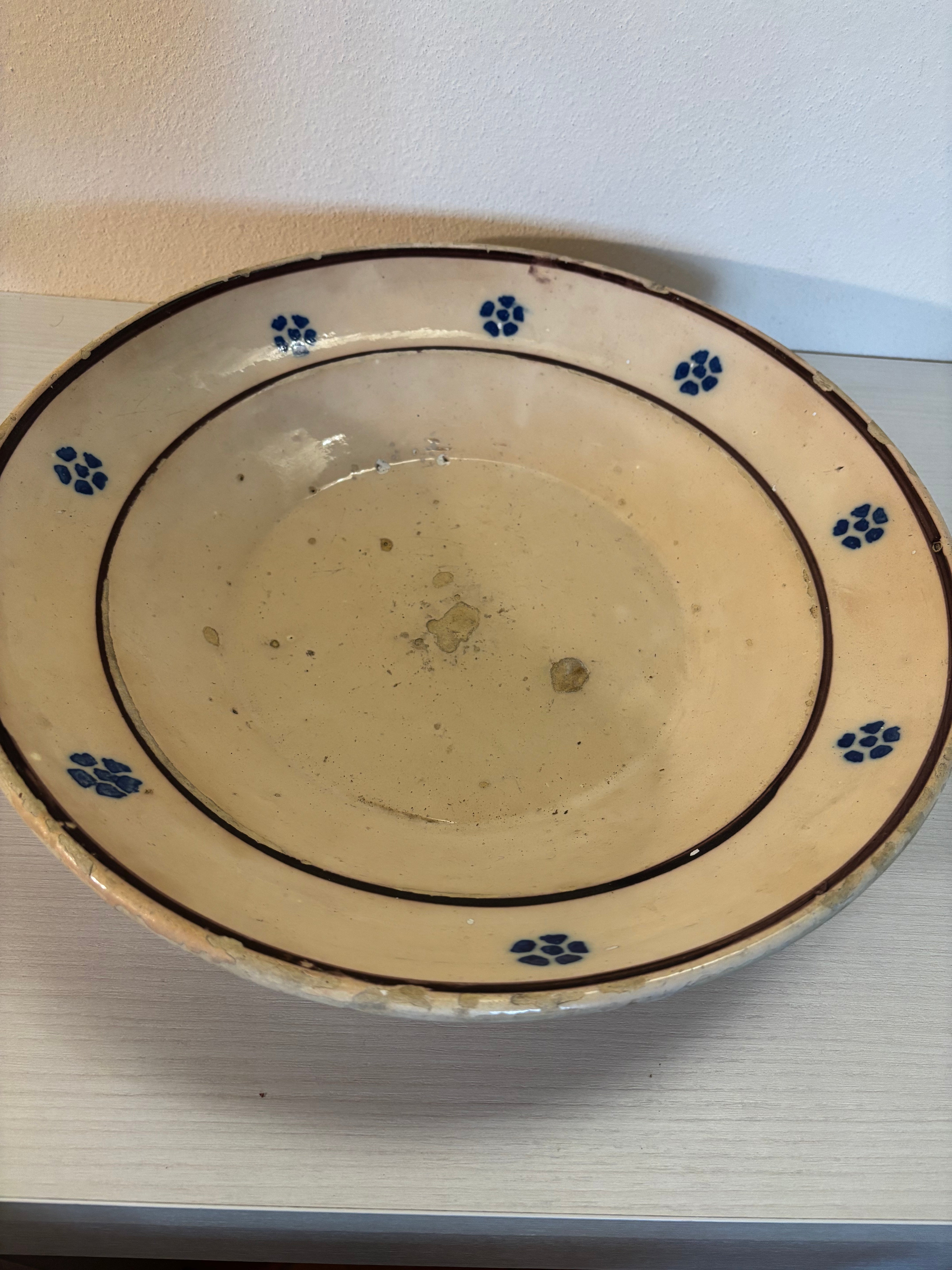 Italian dish, Ø35 cm.