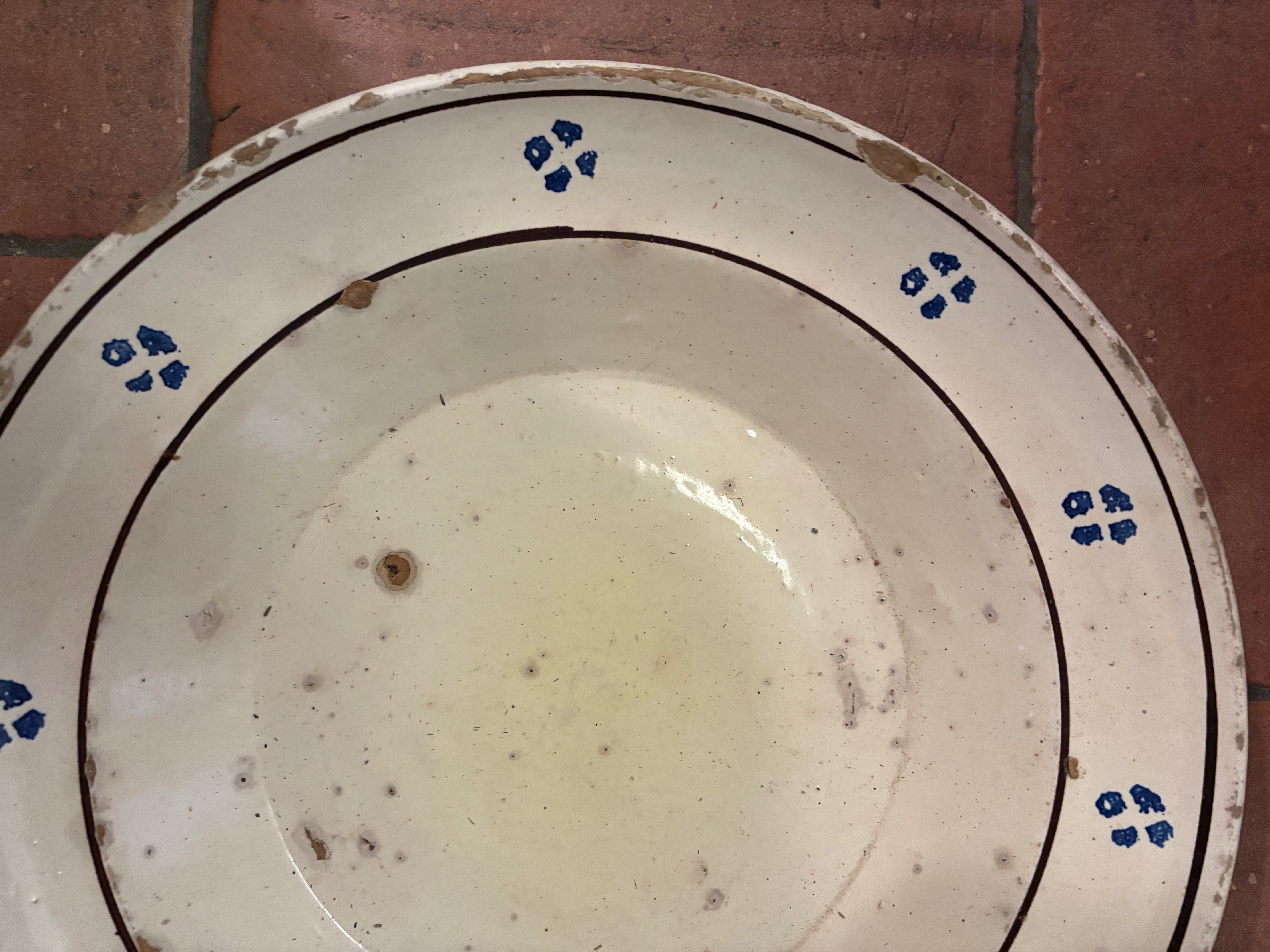 Italiensk fat, Ø40 cm.