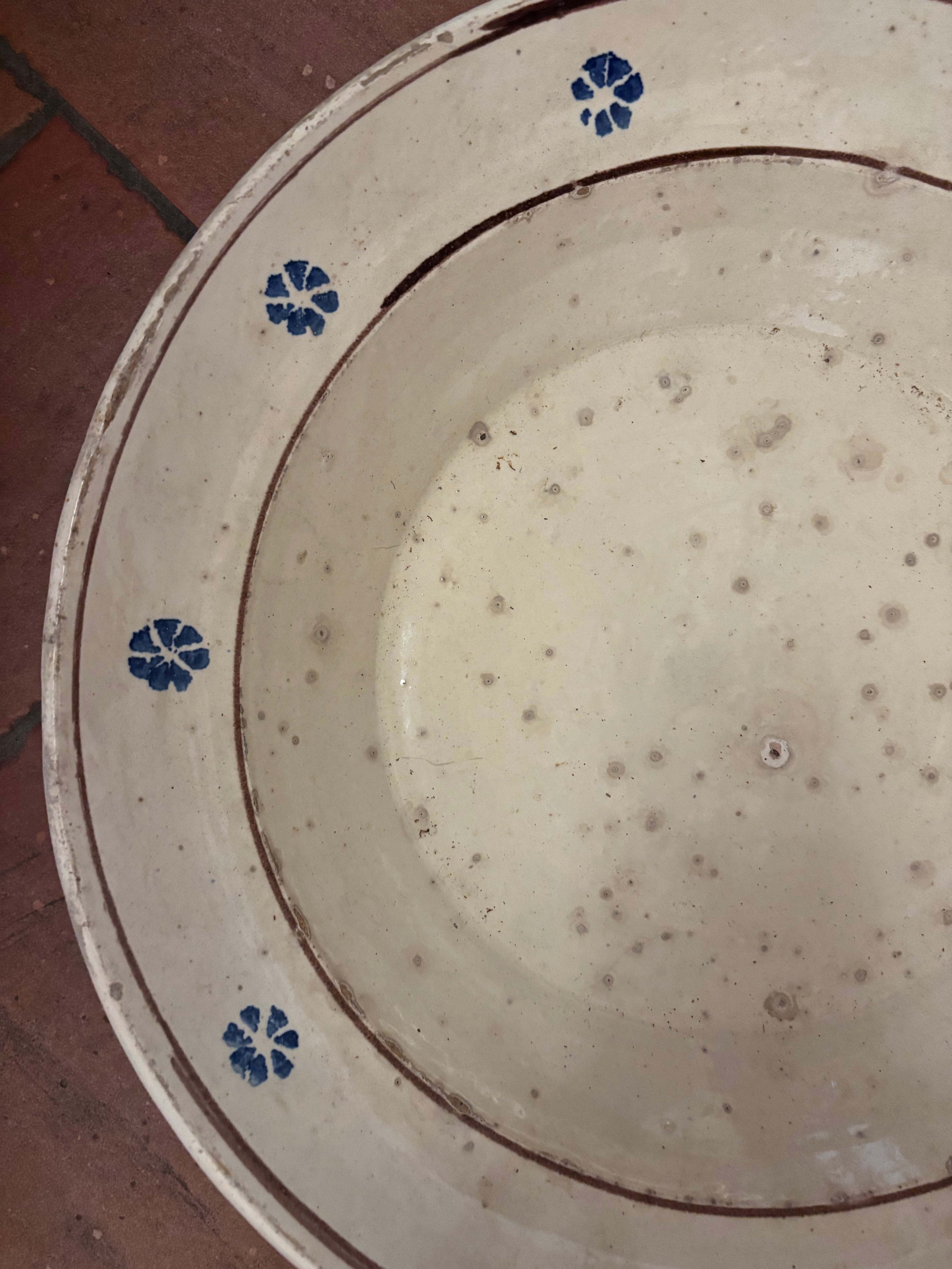 Italiensk tallerken, Ø41 cm.