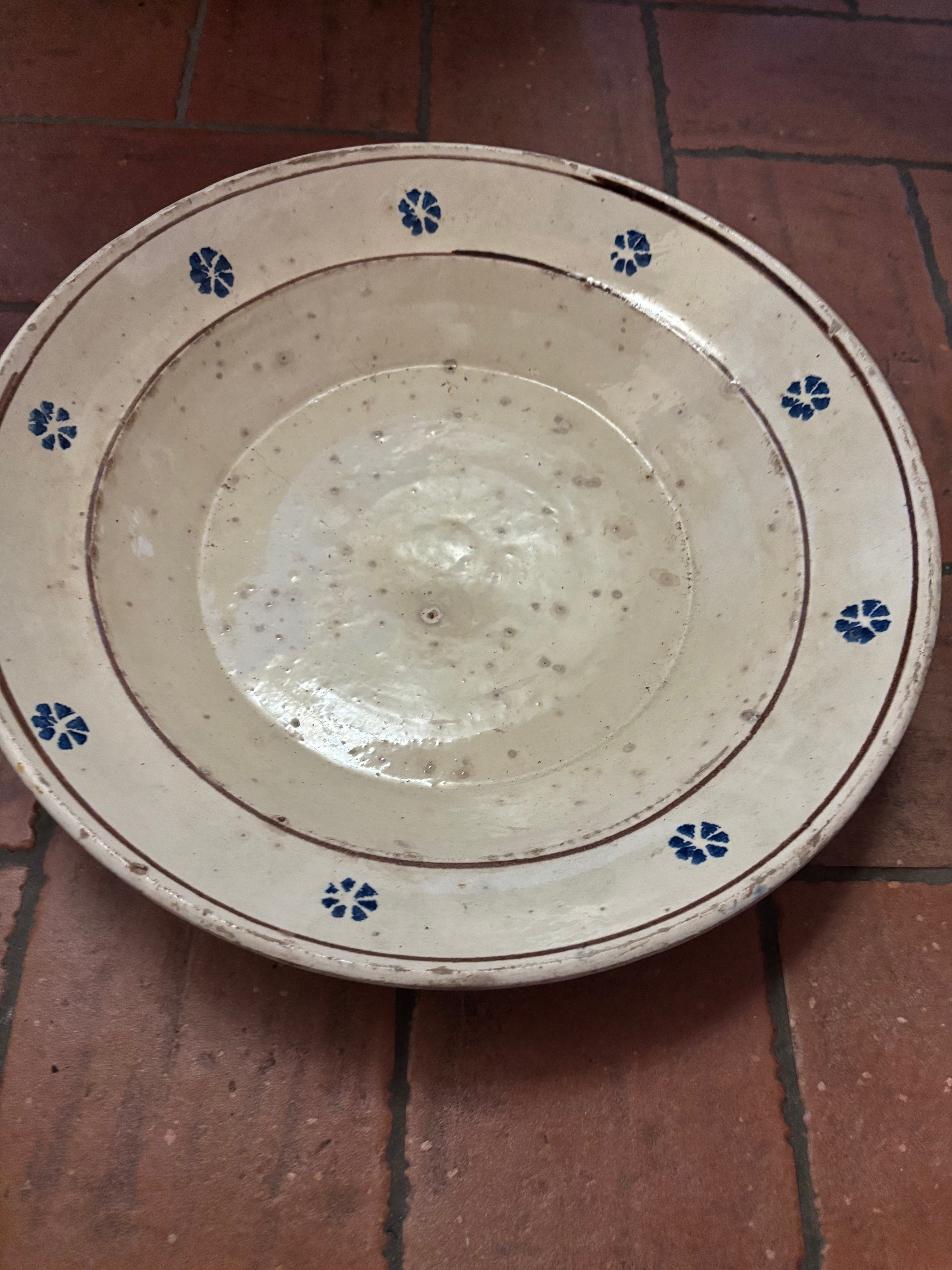 Italiensk fad, Ø41 cm.