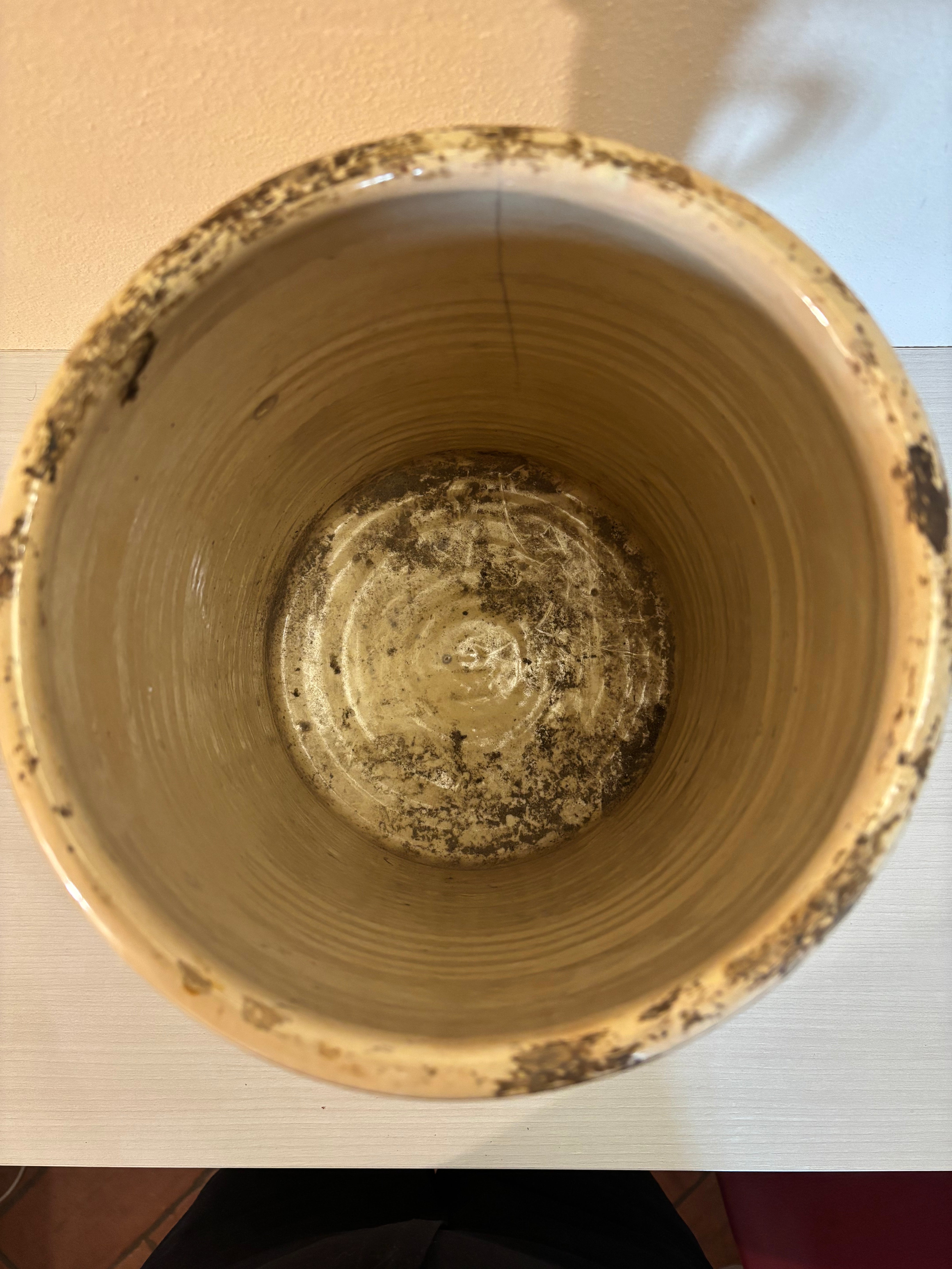 Italiensk krukke, h29cm.