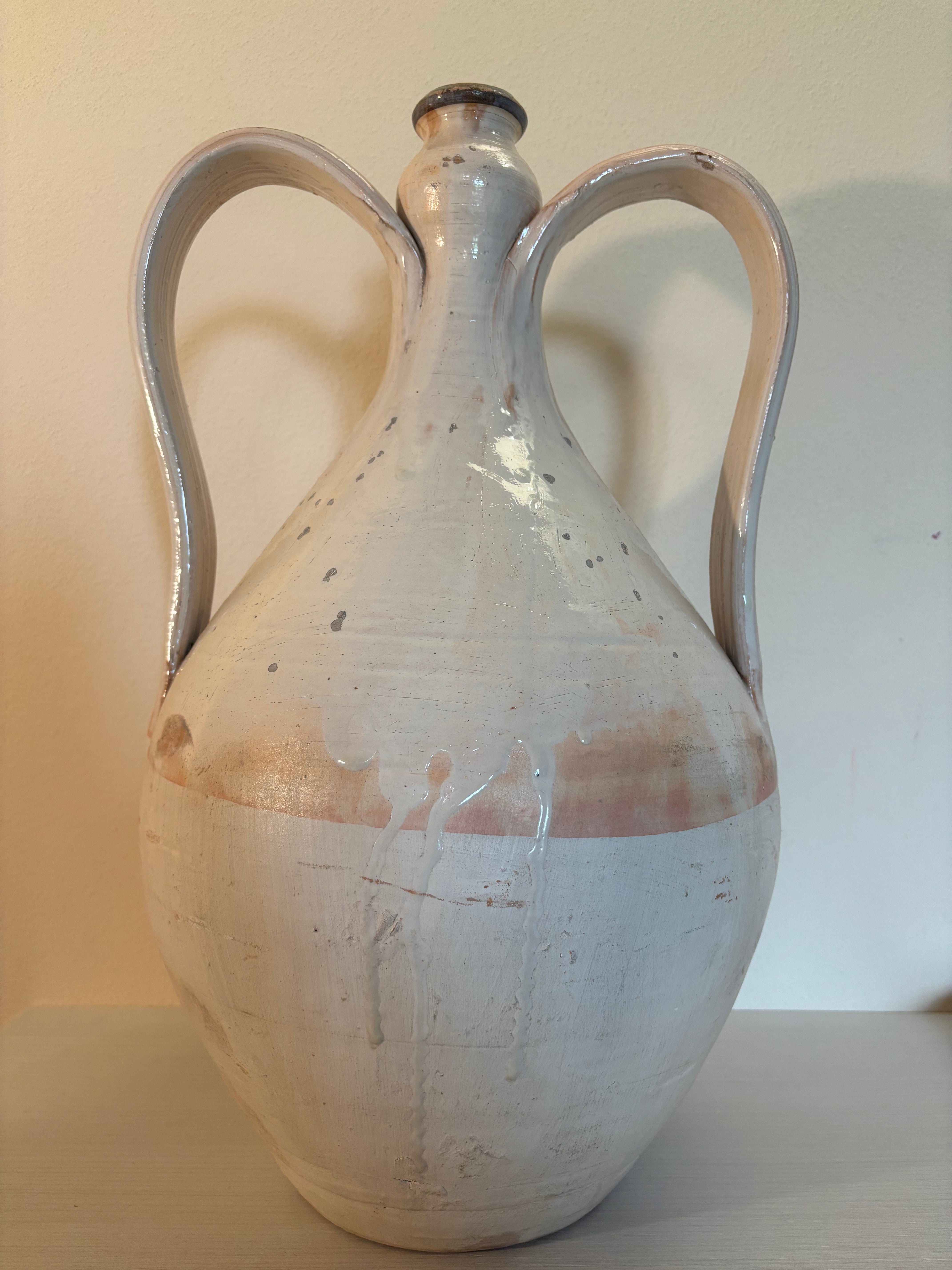 Italiensk krukke, h50 cm.