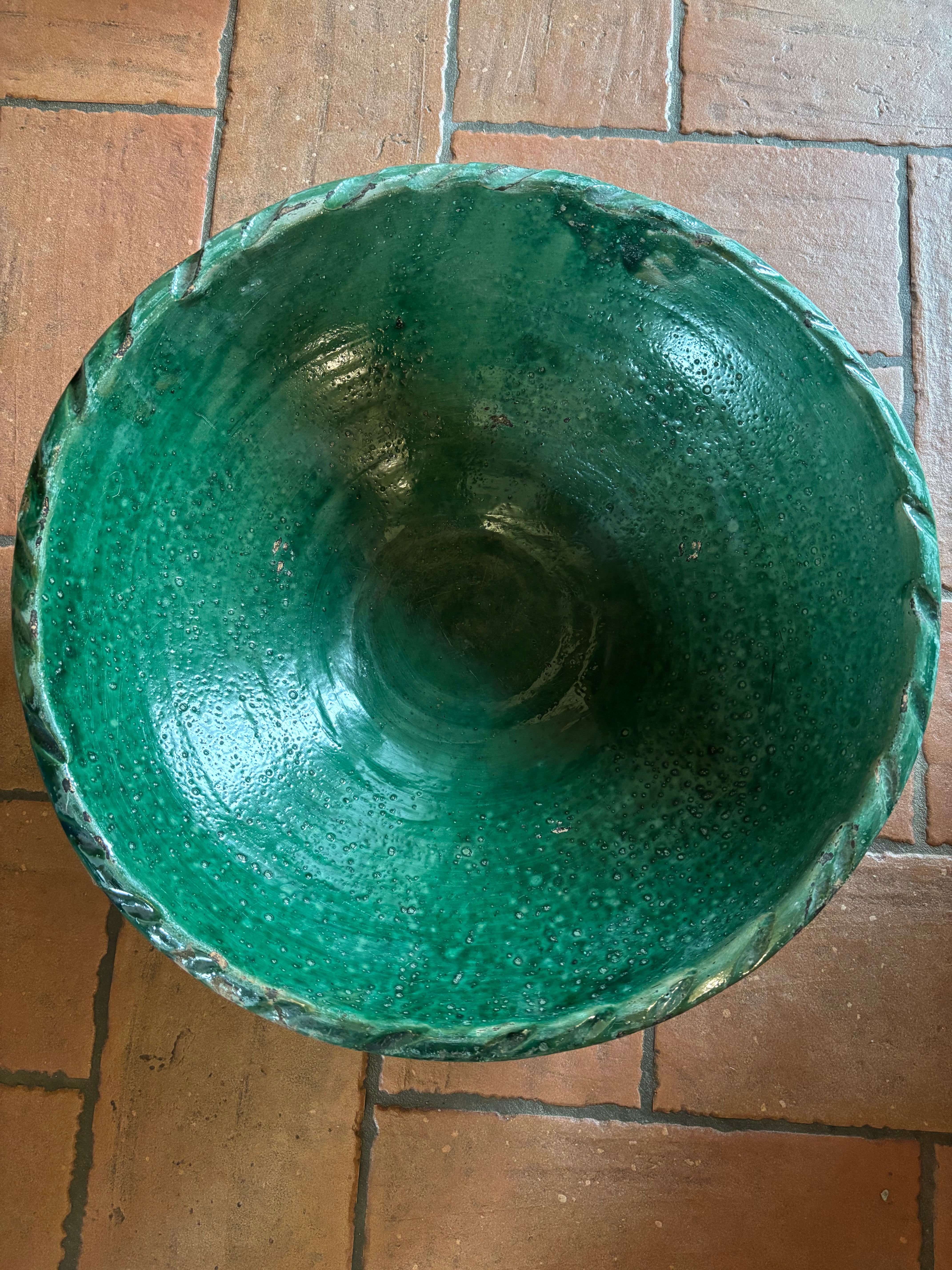 Italiensk tallerken, Ø42 cm.