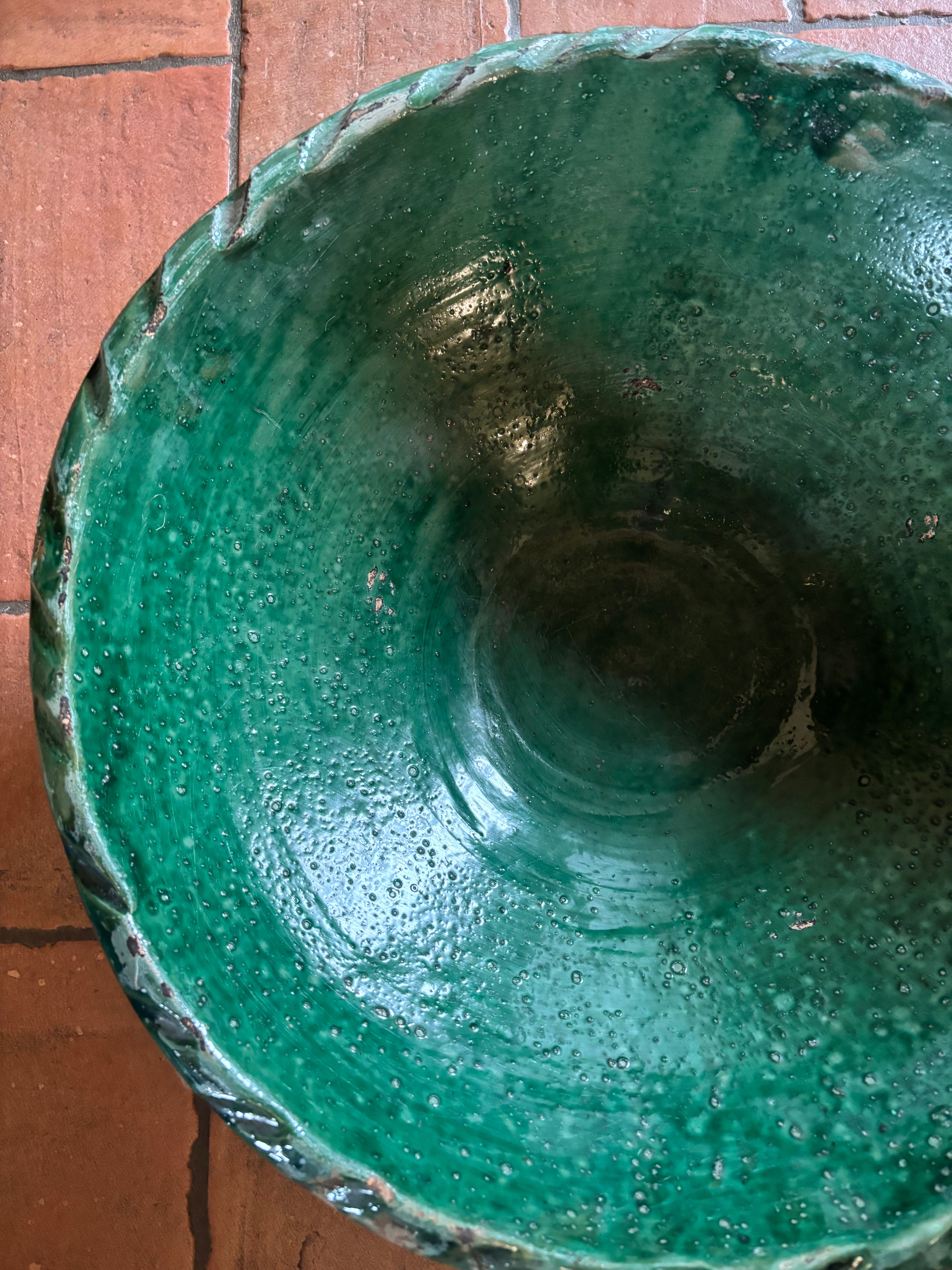 Italiensk tallerken, Ø42 cm.