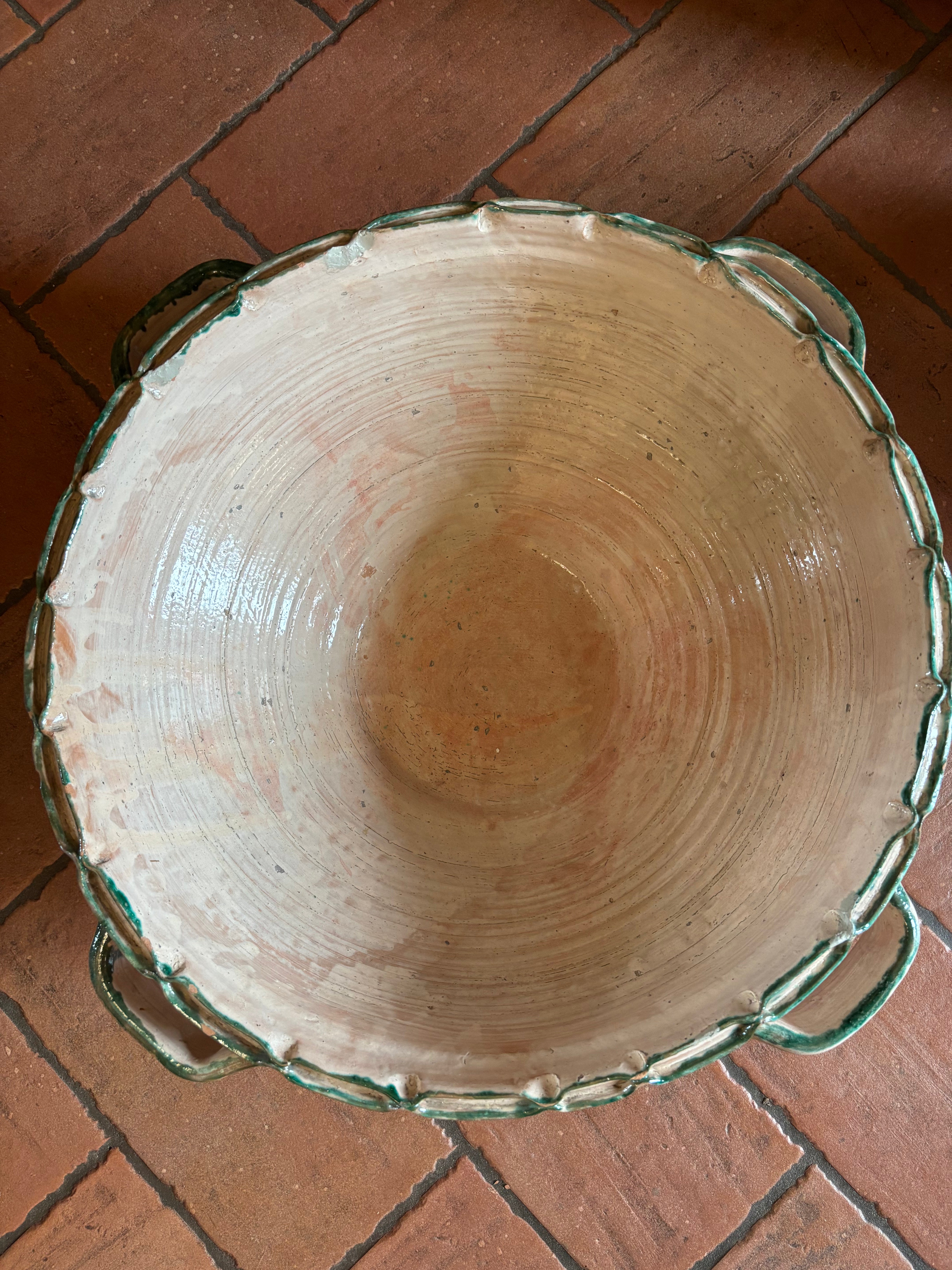 Italiensk tallerken, Ø45 cm.