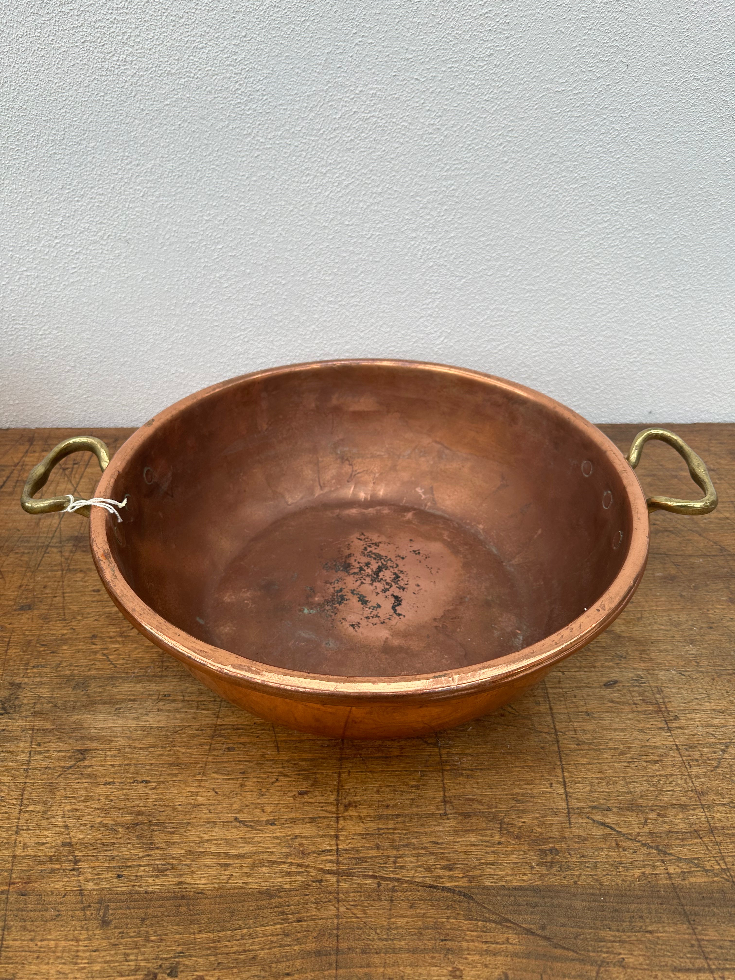 Kobberfad, Ø42cm