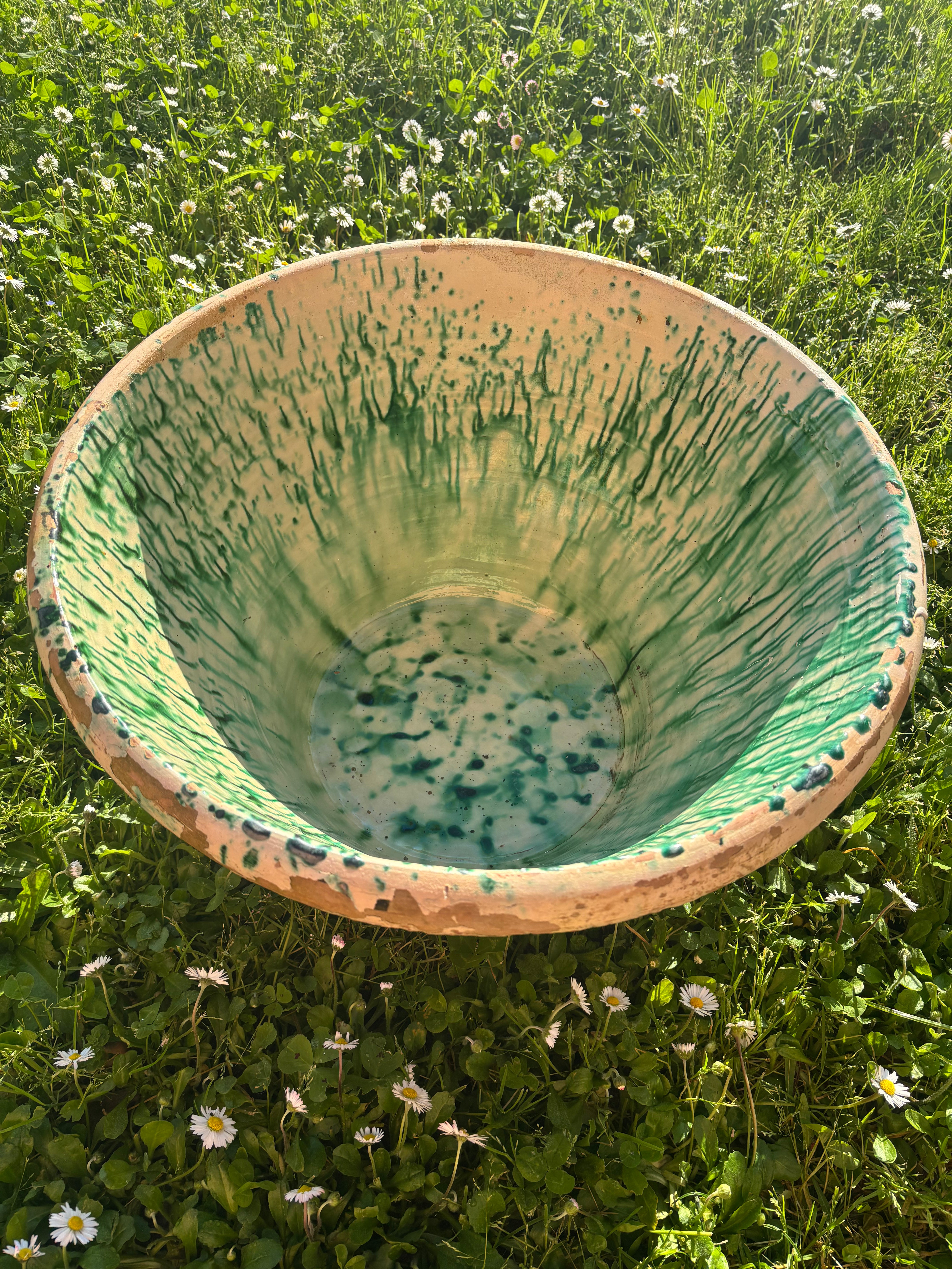 Italiensk tallerken, Ø42 cm.