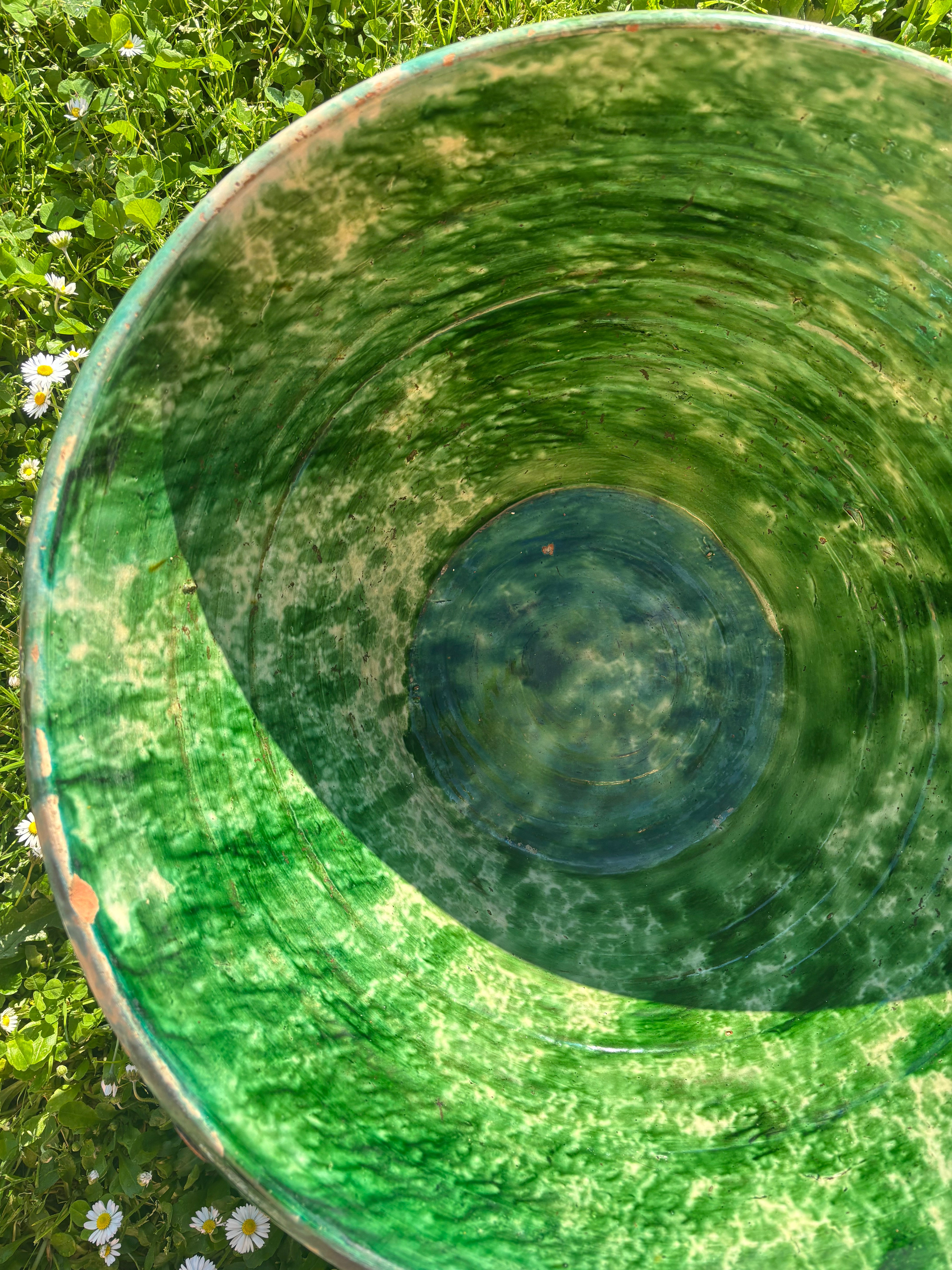 Italiensk tallerken, Ø45 cm.