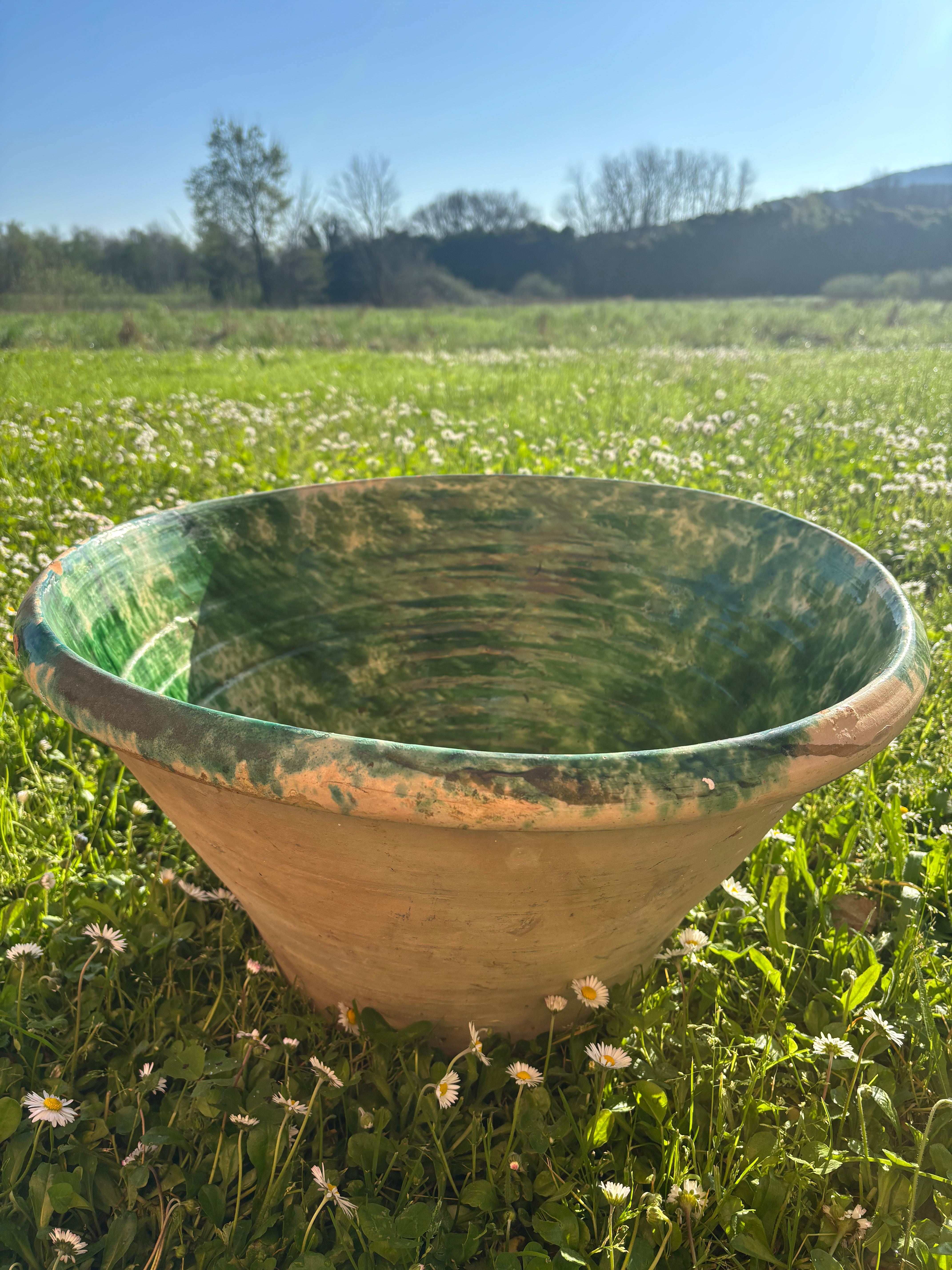 Italiensk tallerken, Ø45 cm.