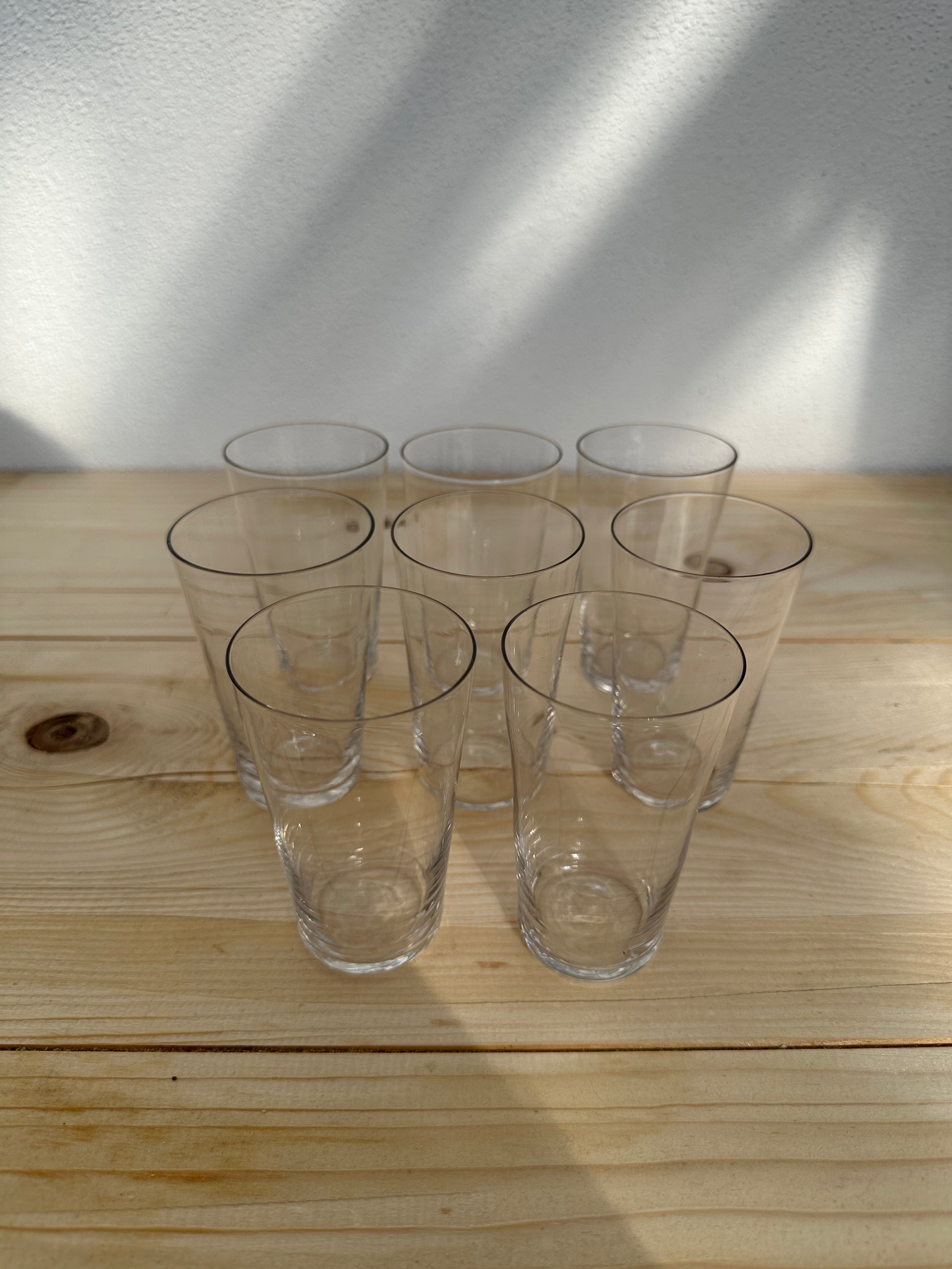 Glas, 9 cm - 8 stk